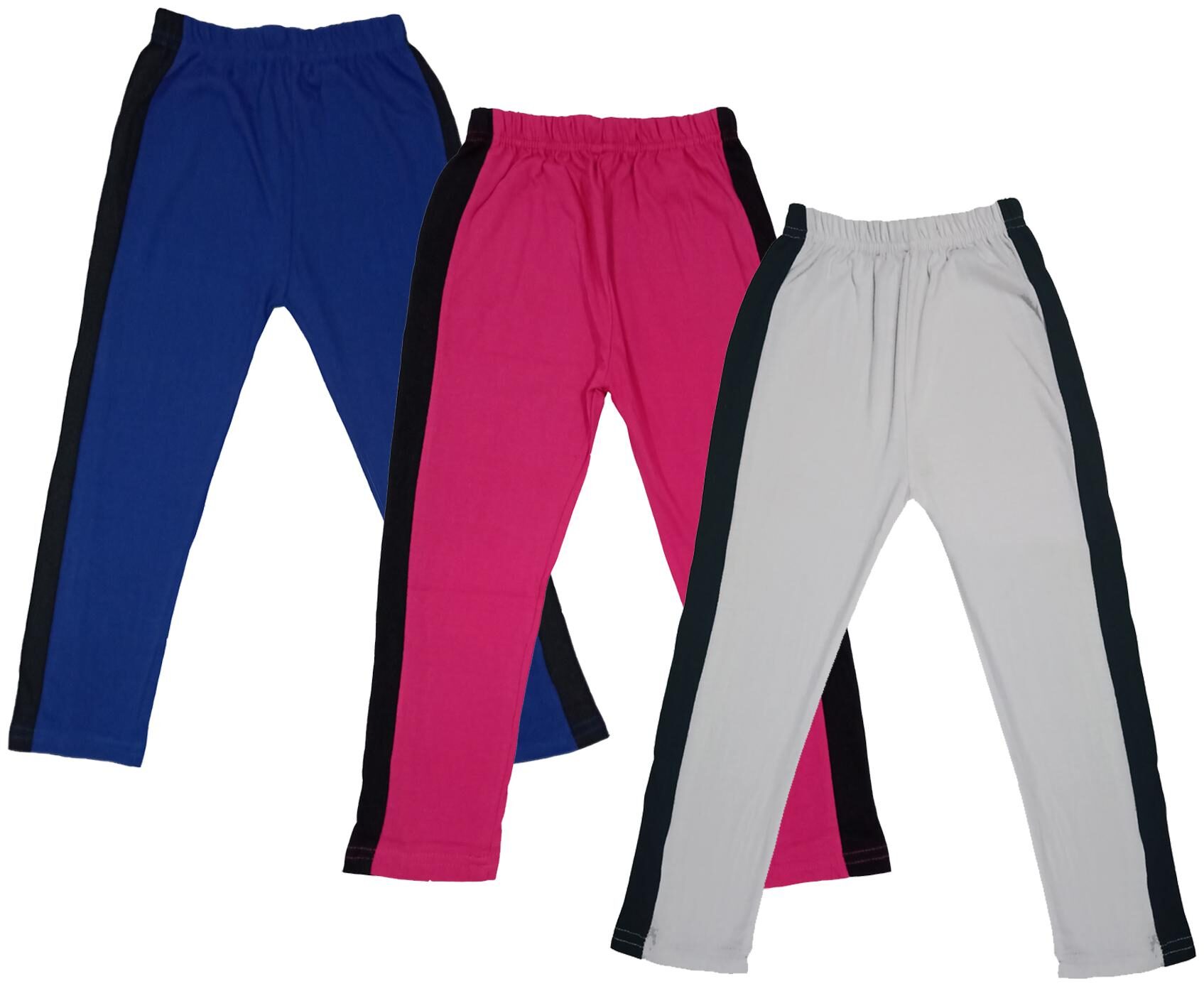 

Indiweaves Girl Cotton Solid Capri - Multi