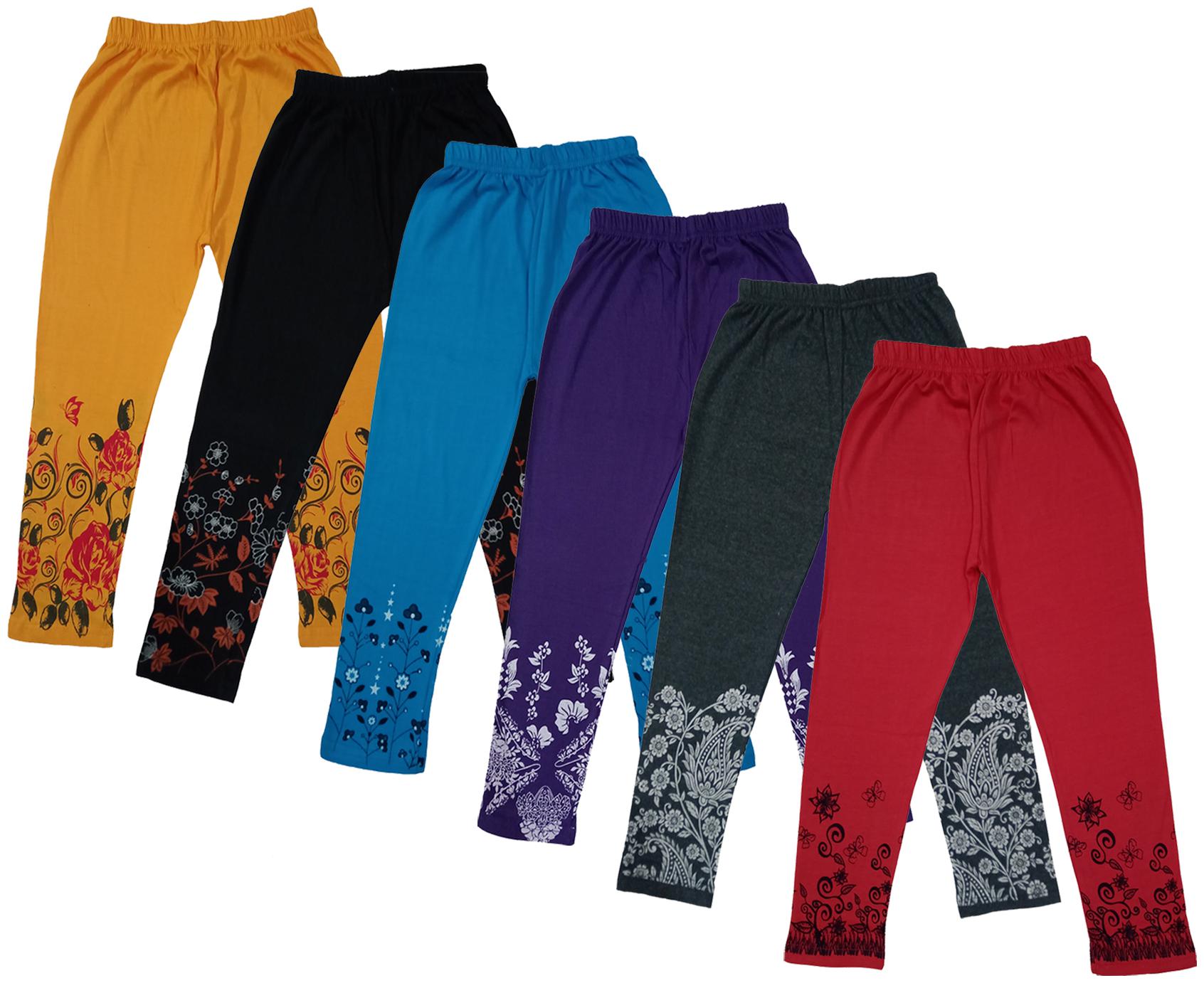 

Indiweaves Girl Cotton Printed Capri - Multi
