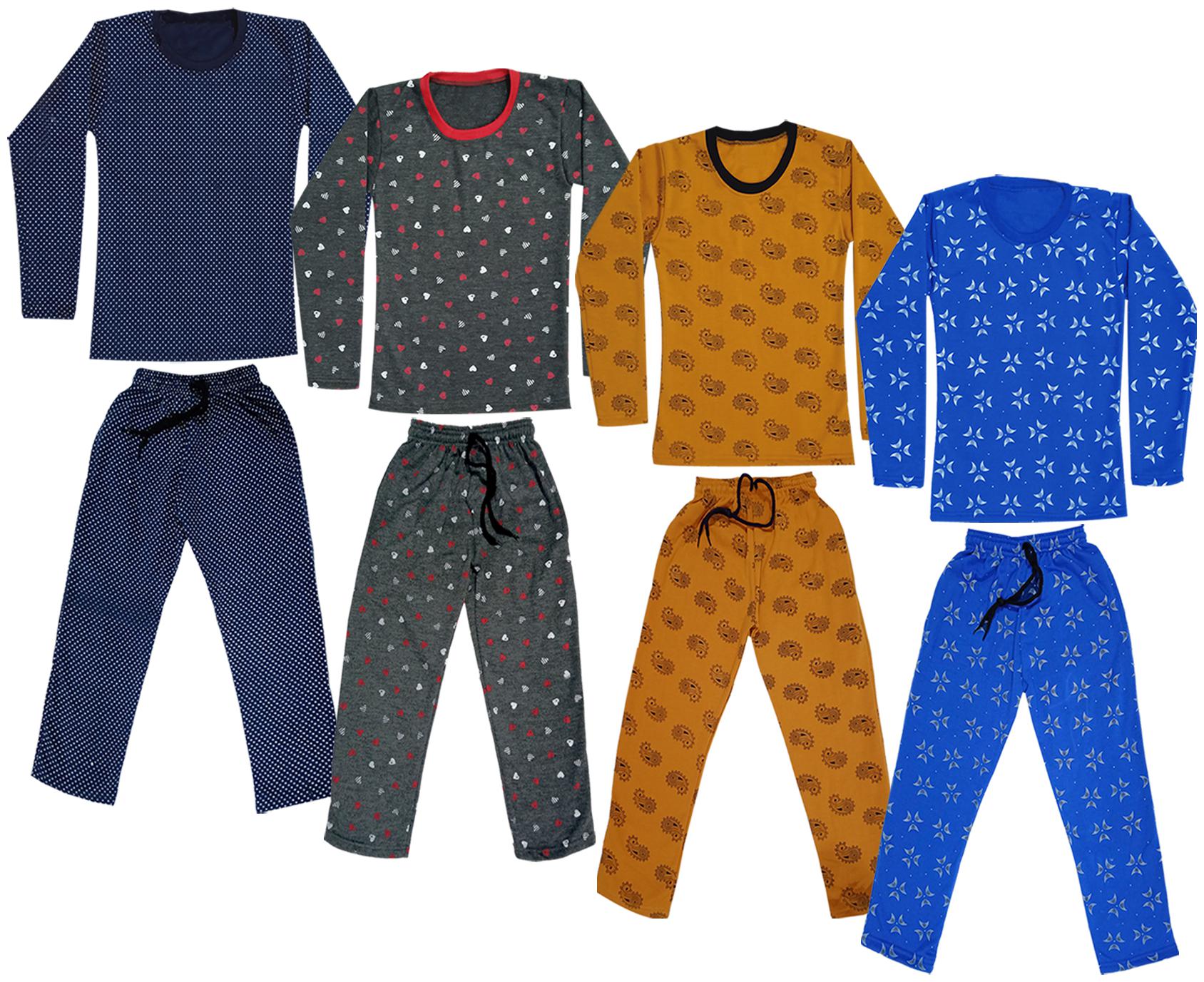 

Indiweaves Girl Wool Top Bottom Set - Multi