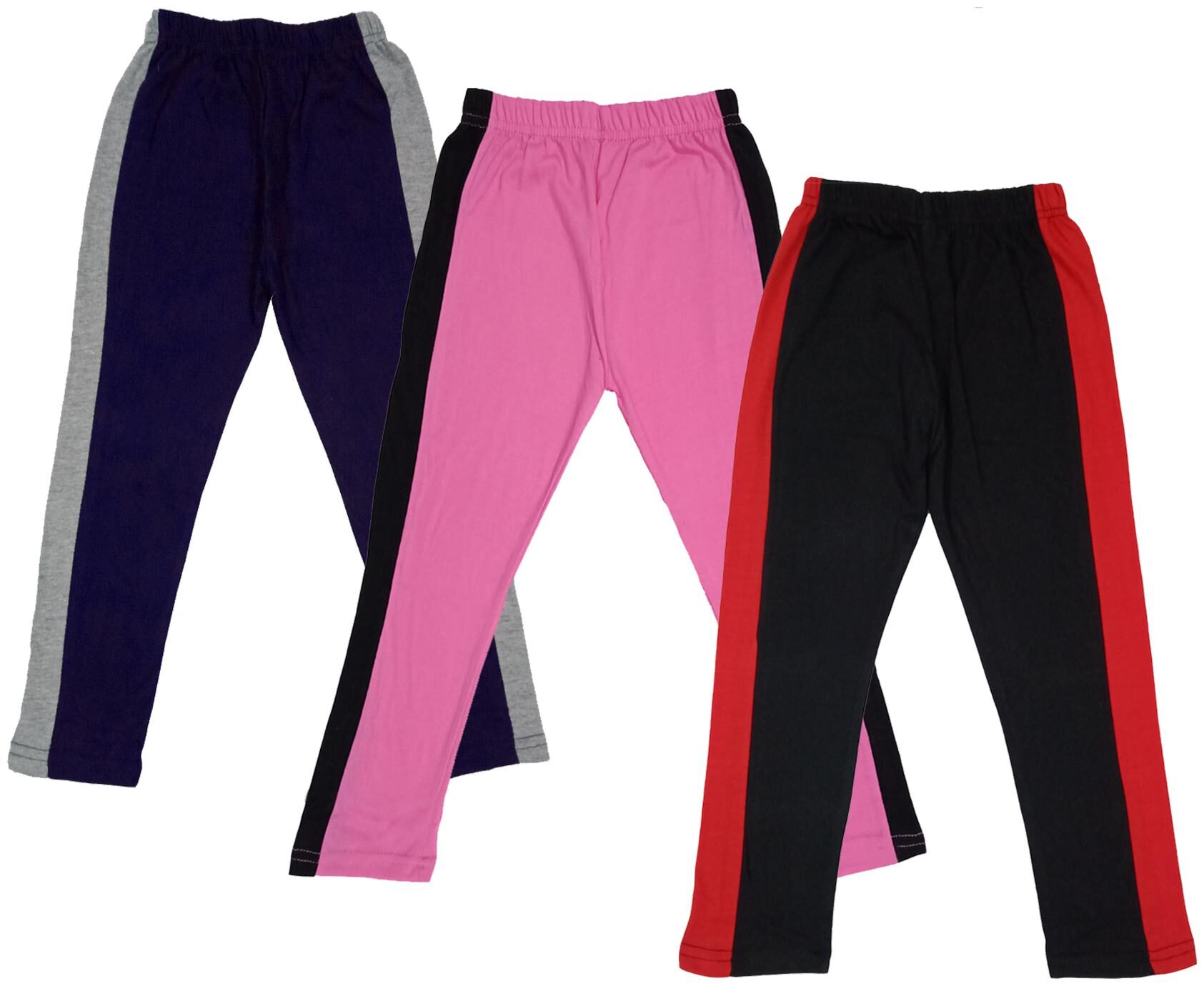 

Indiweaves Girl Cotton Solid Capri - Multi