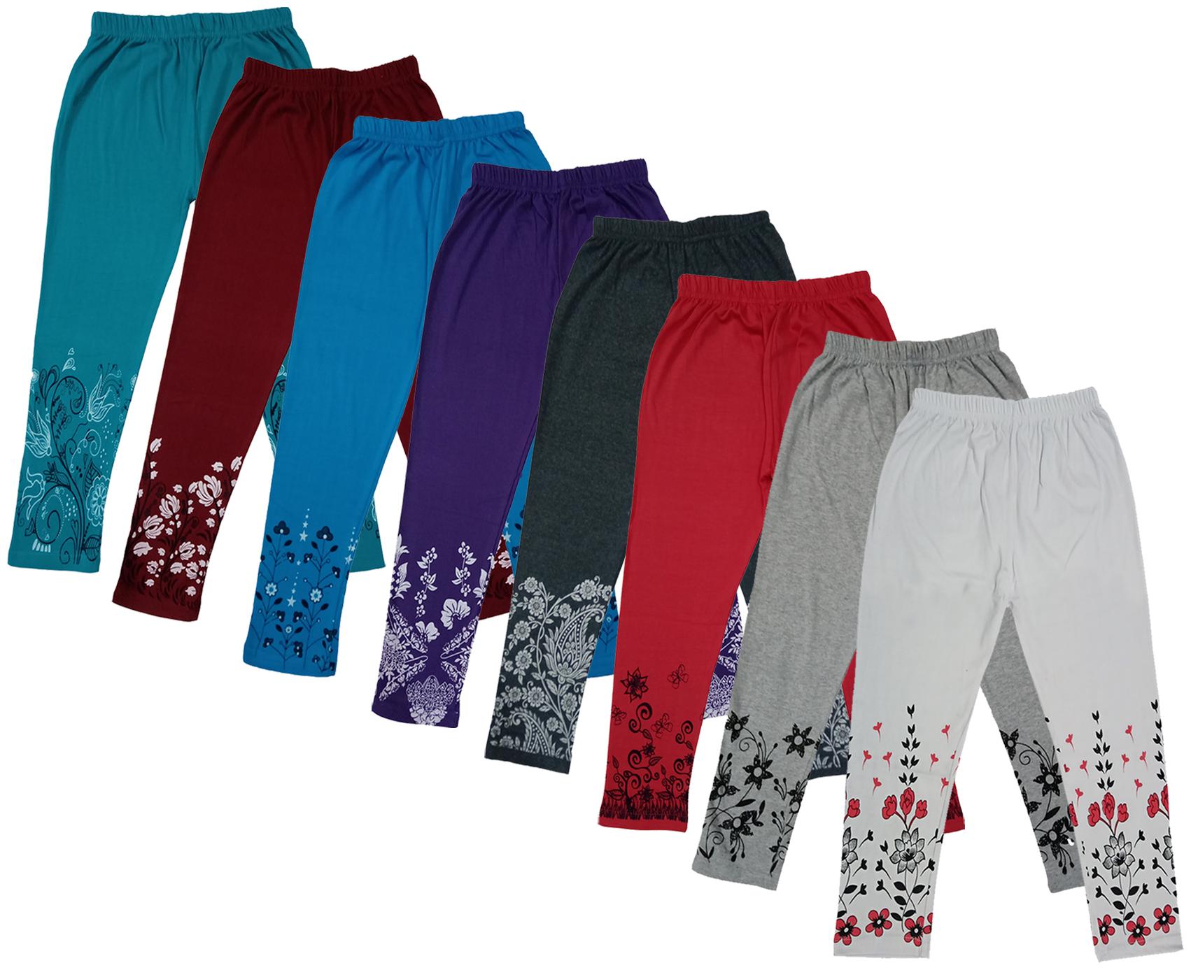 

Indiweaves Girl Cotton Printed Capri - Multi