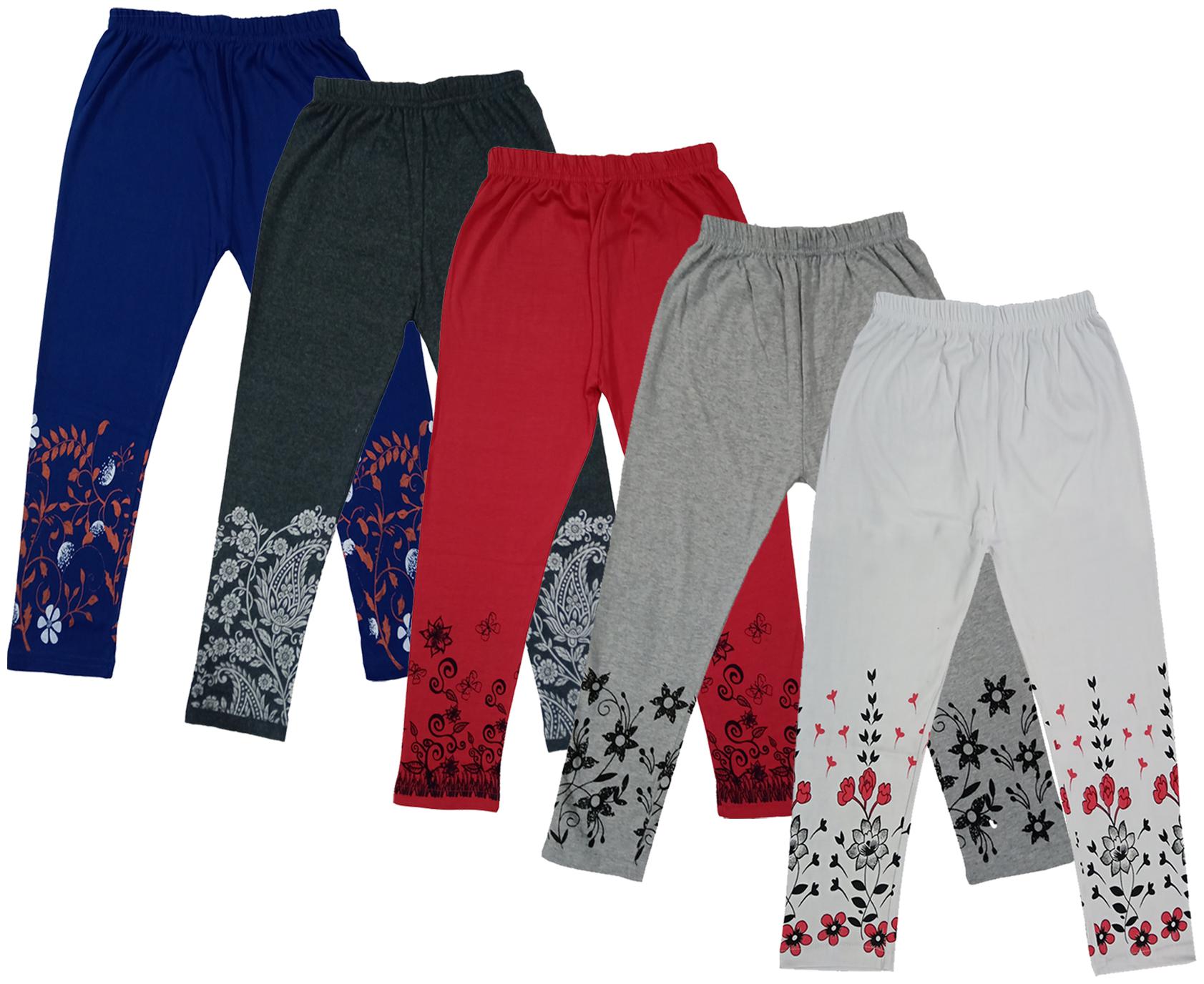 

Indiweaves Girl Cotton Printed Capri - Multi
