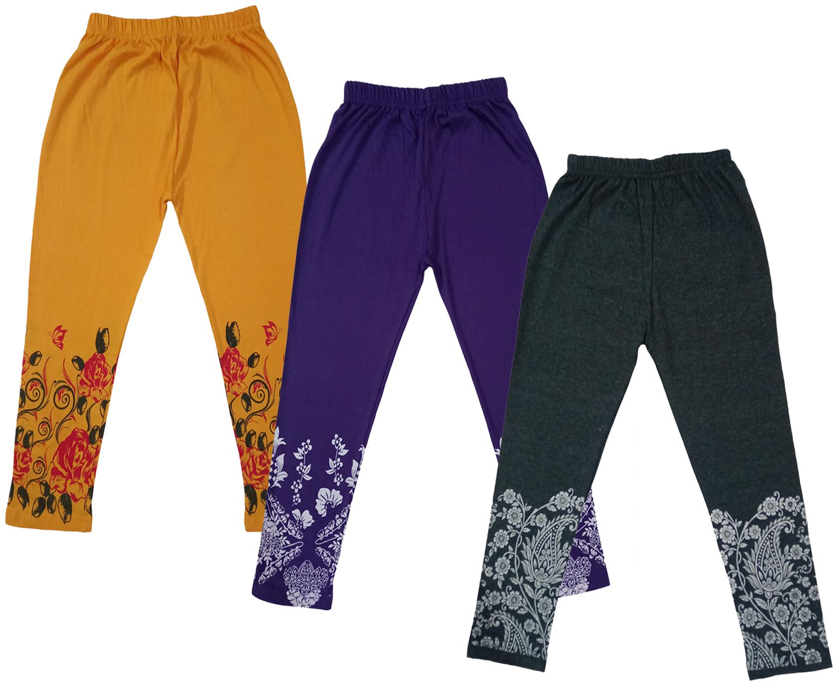 

Indiweaves Girl Cotton Printed Capri - Multi