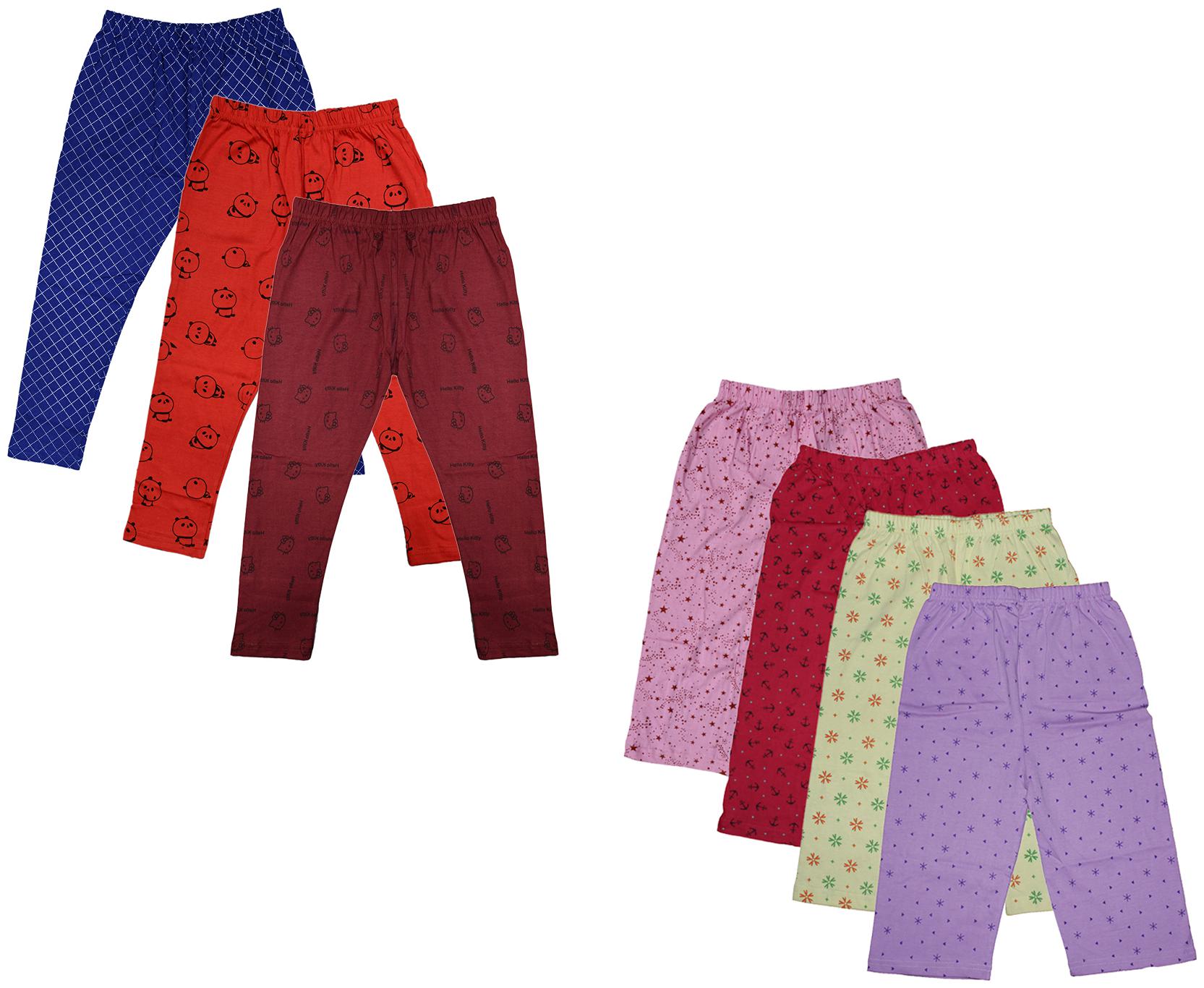 

Indiweaves Girl Cotton Printed Capri - Multi
