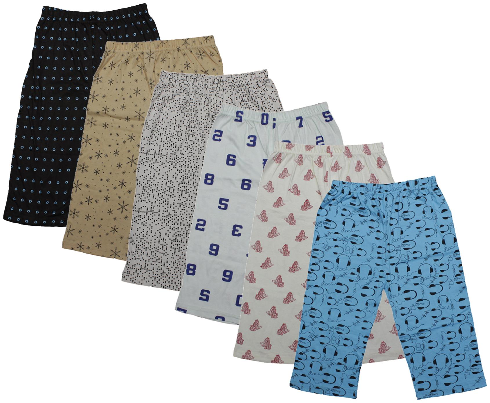 

Indiweaves Girl Cotton Printed Capri - Multi