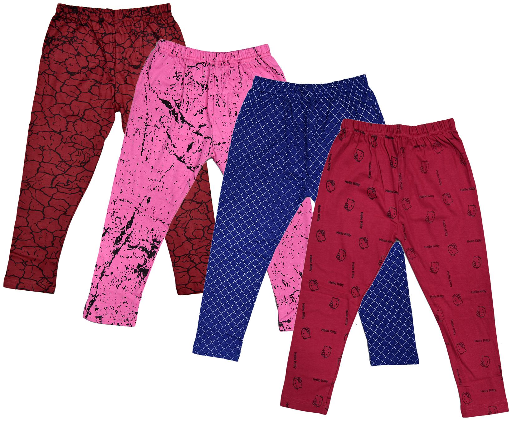 

Indiweaves Girl Cotton Printed Capri - Multi
