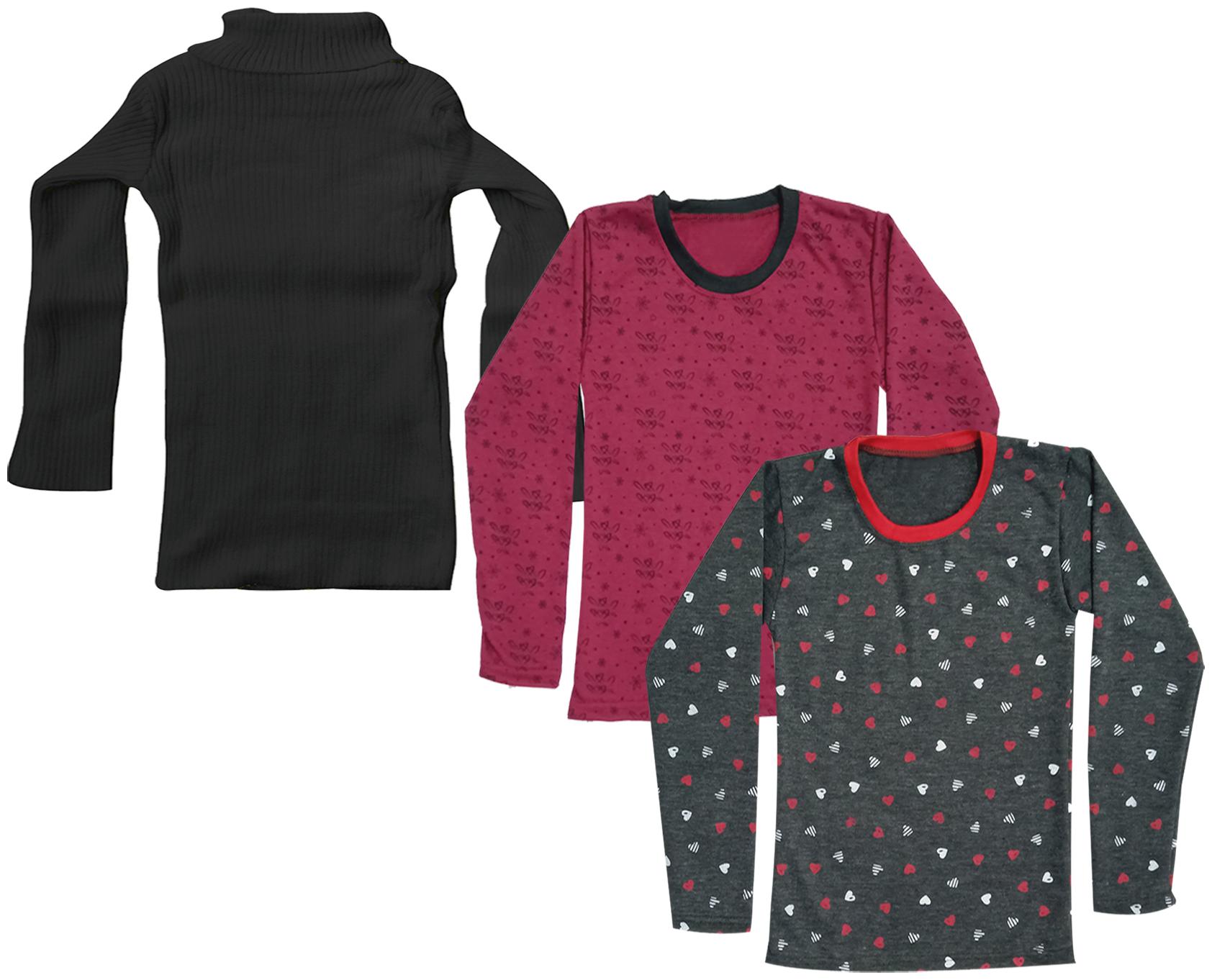 

Indiweaves Girl Wool Printed T shirt - Multi