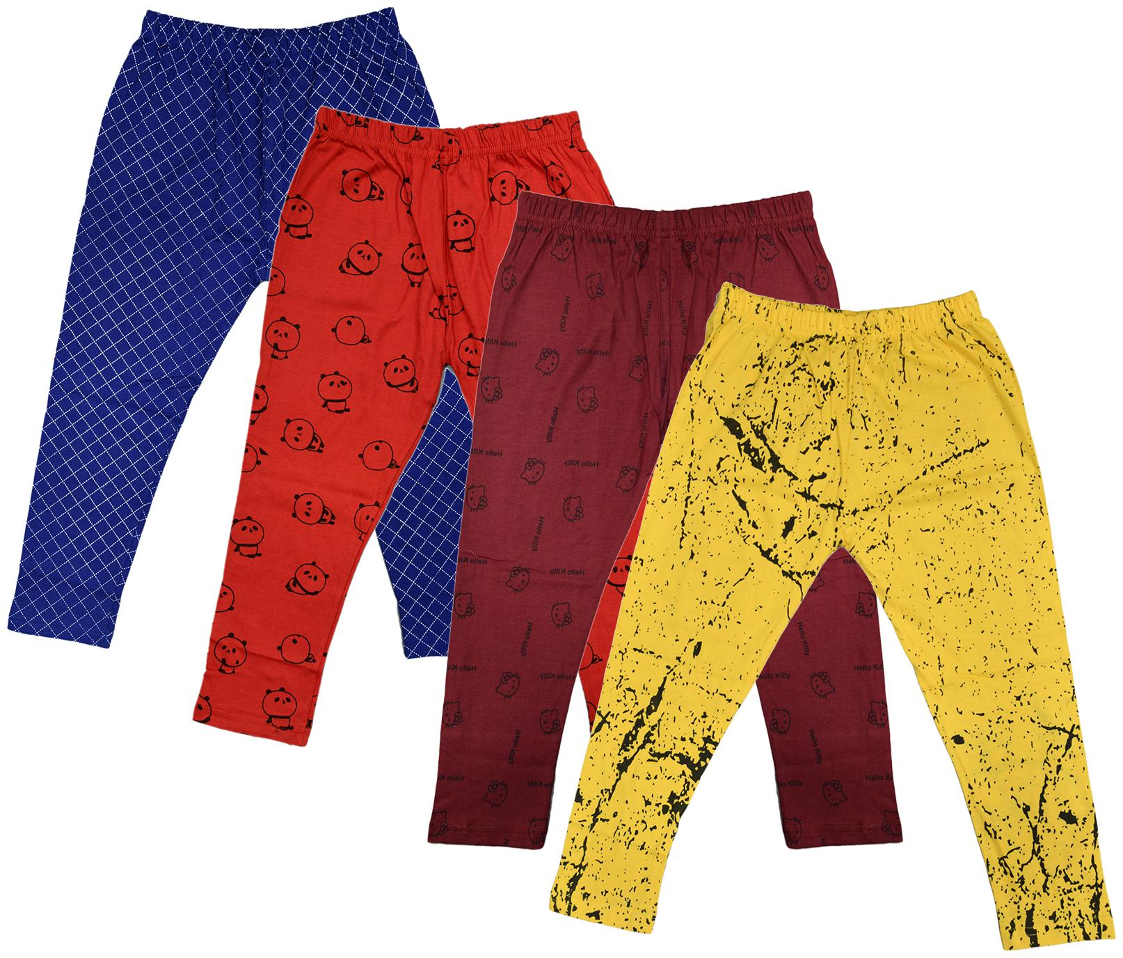 

Indiweaves Girl Cotton Printed Capri - Multi