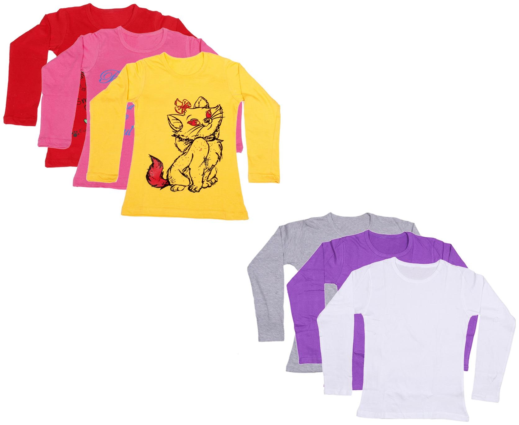 

Indiweaves Girl Cotton Printed T shirt - Multi