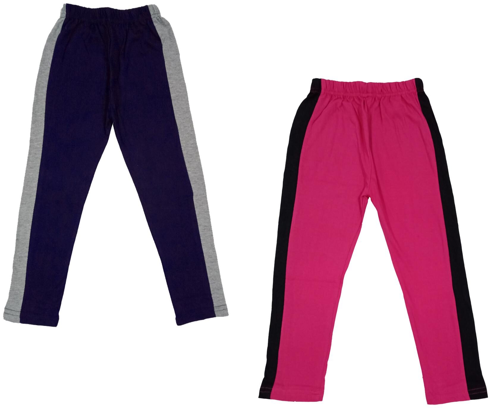 

Indiweaves Girl Cotton Solid Capri - Multi