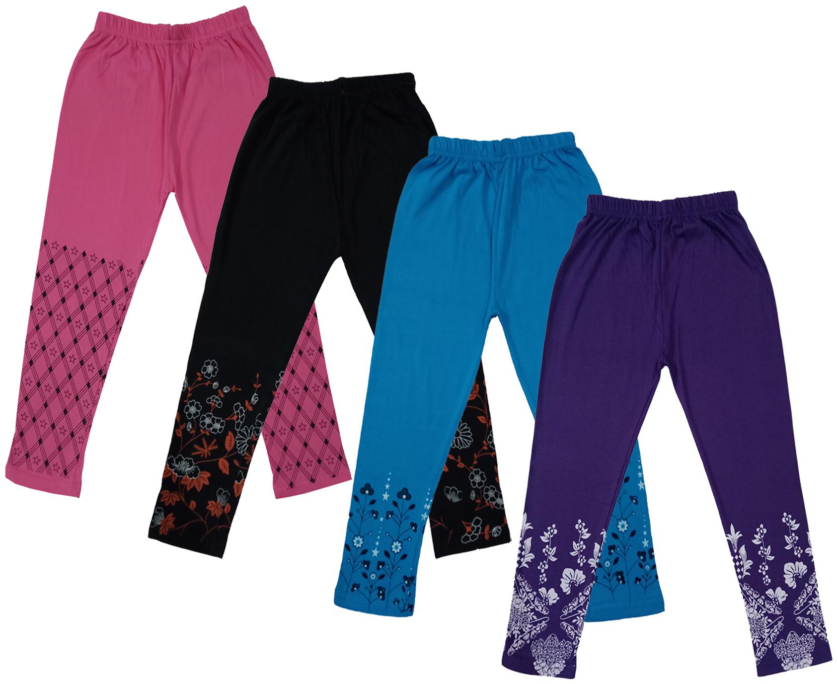 

Indiweaves Girl Cotton Printed Capri - Multi