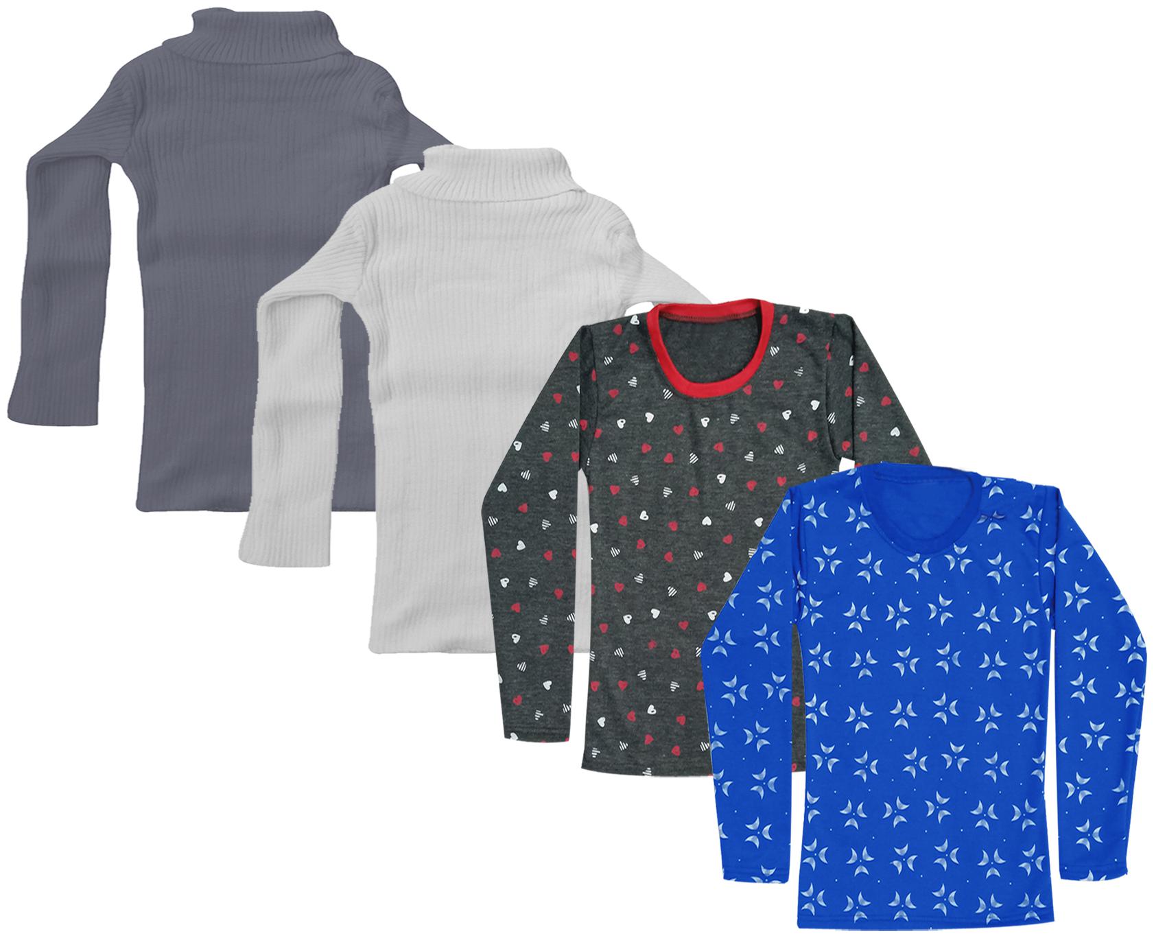 

Indiweaves Girl Wool Printed T shirt - Multi