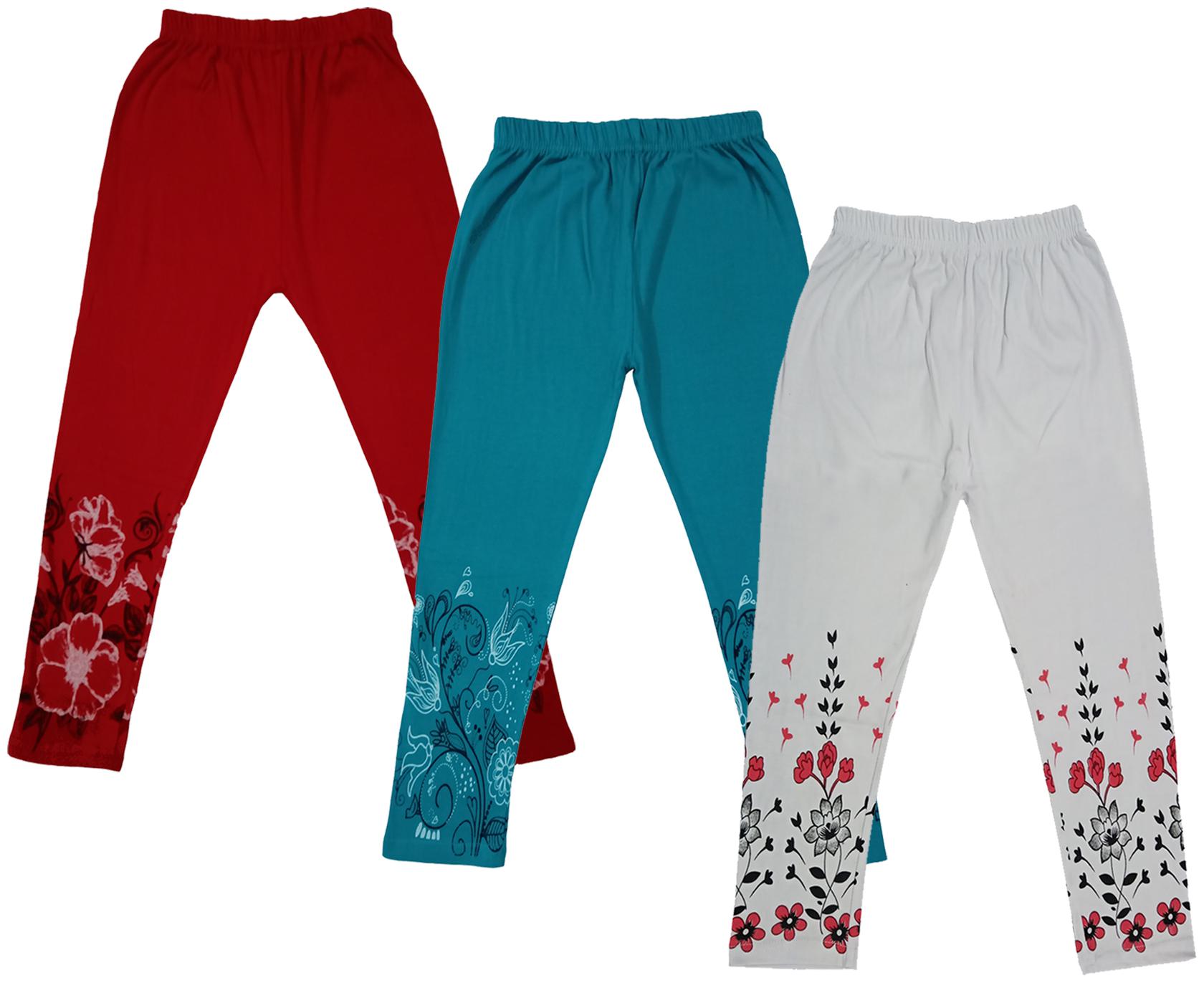 

Indiweaves Girl Cotton Printed Capri - Multi