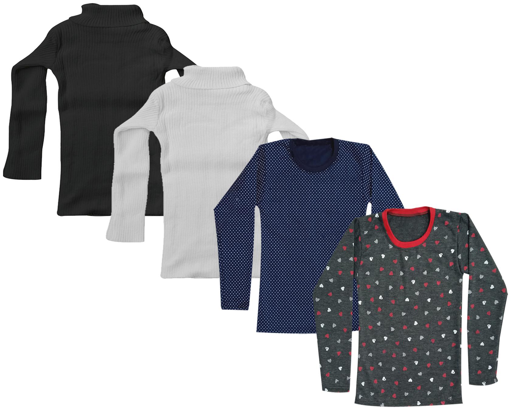 

Indiweaves Girl Wool Printed T shirt - Multi