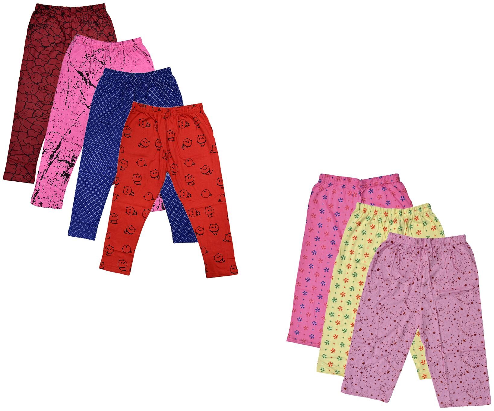 

Indiweaves Girl Cotton Printed Capri - Multi