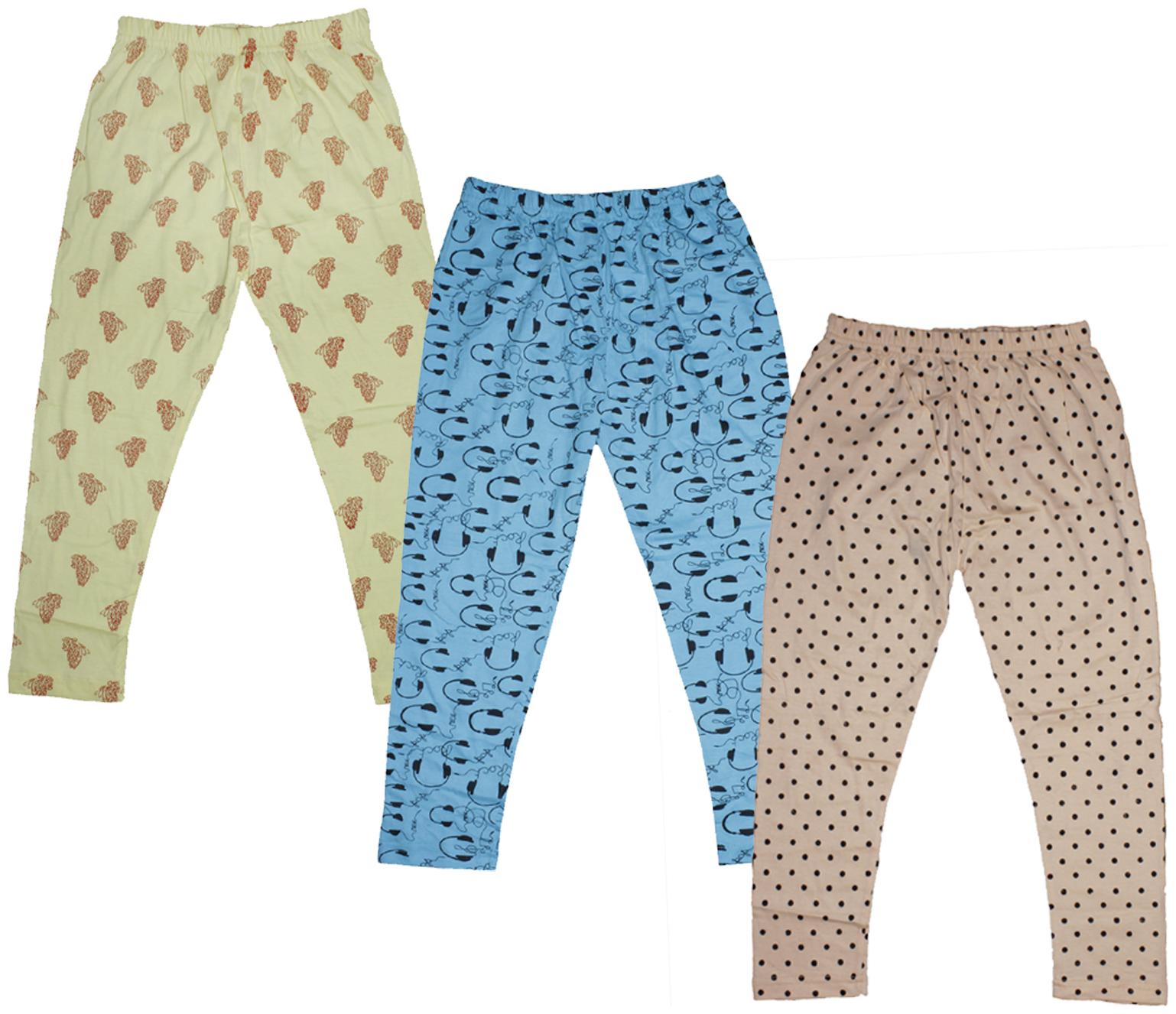 

Indiweaves Girl Cotton Printed Capri - Multi