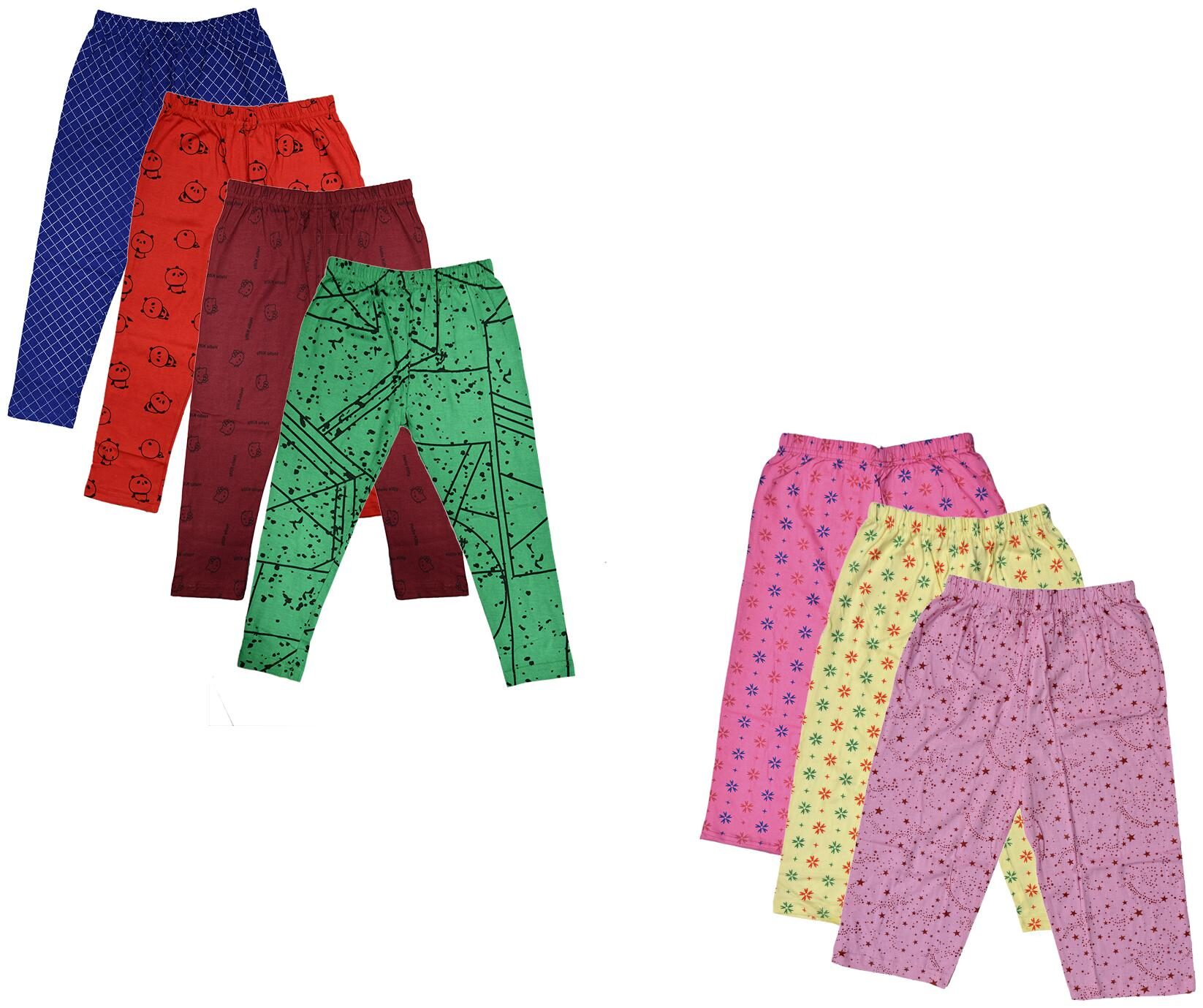 

Indiweaves Girl Cotton Printed Capri - Multi