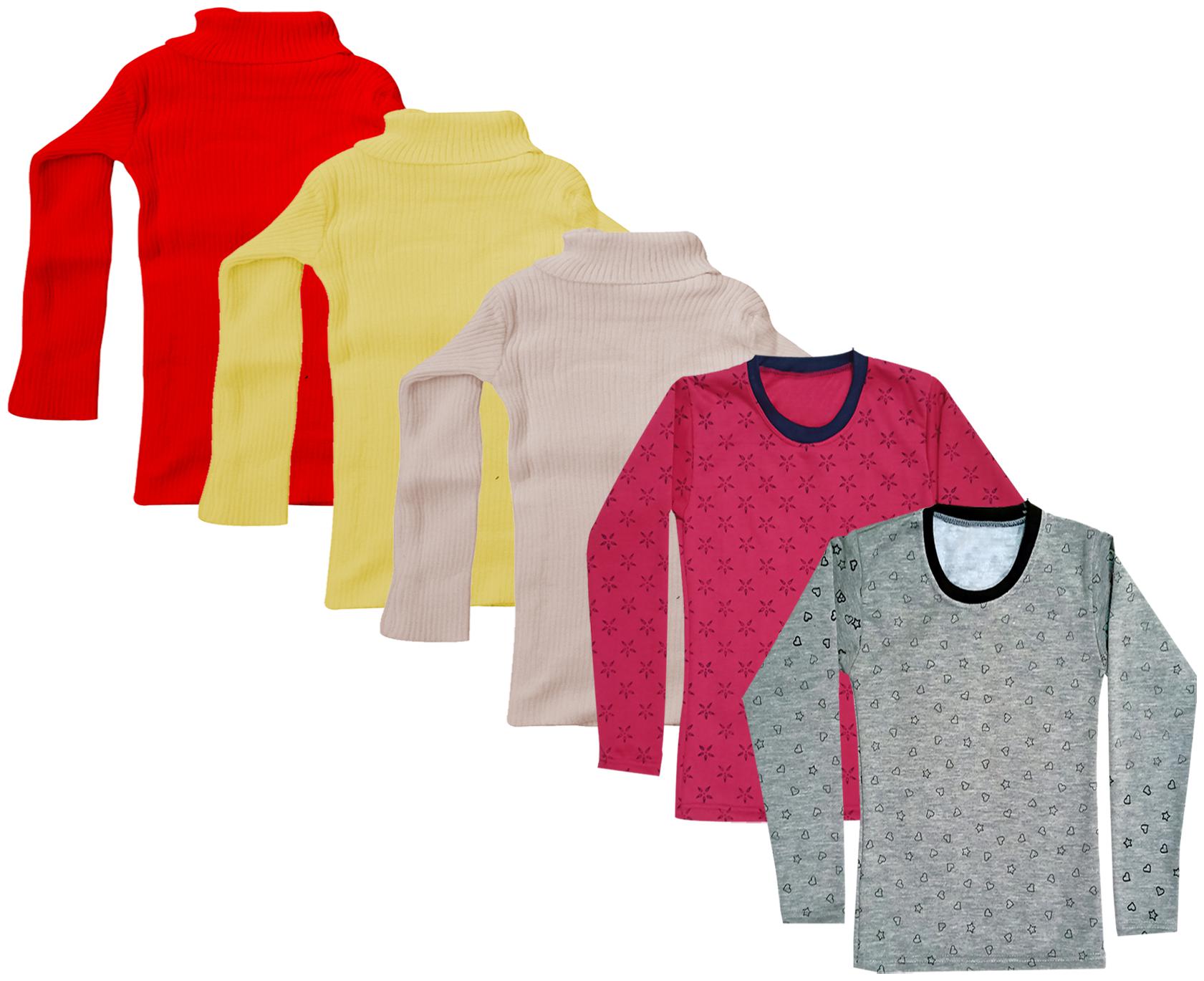 

Indiweaves Girl Wool Printed T shirt - Multi