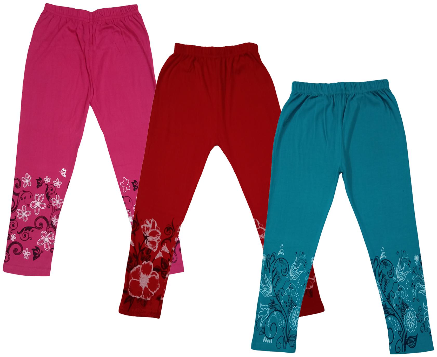 

Indiweaves Girl Cotton Printed Capri - Multi