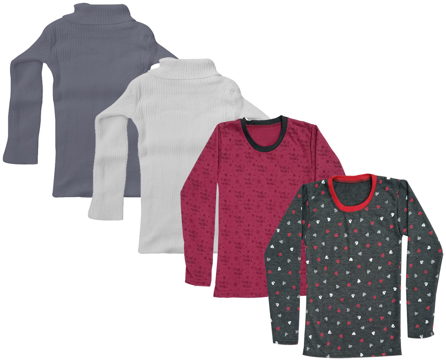 

Indiweaves Girl Wool Printed T shirt - Multi