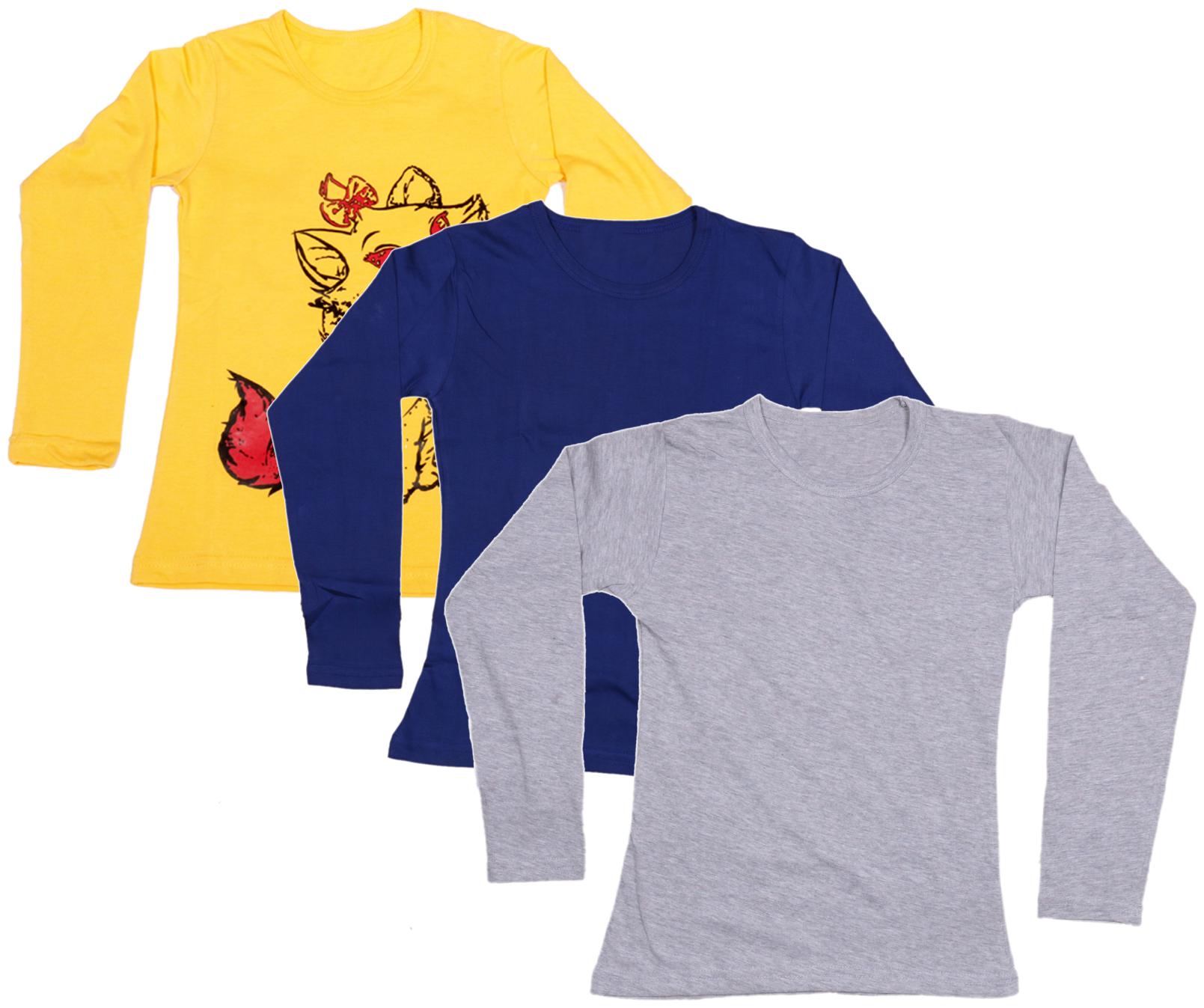 

Indiweaves Girl Cotton Printed T shirt - Multi