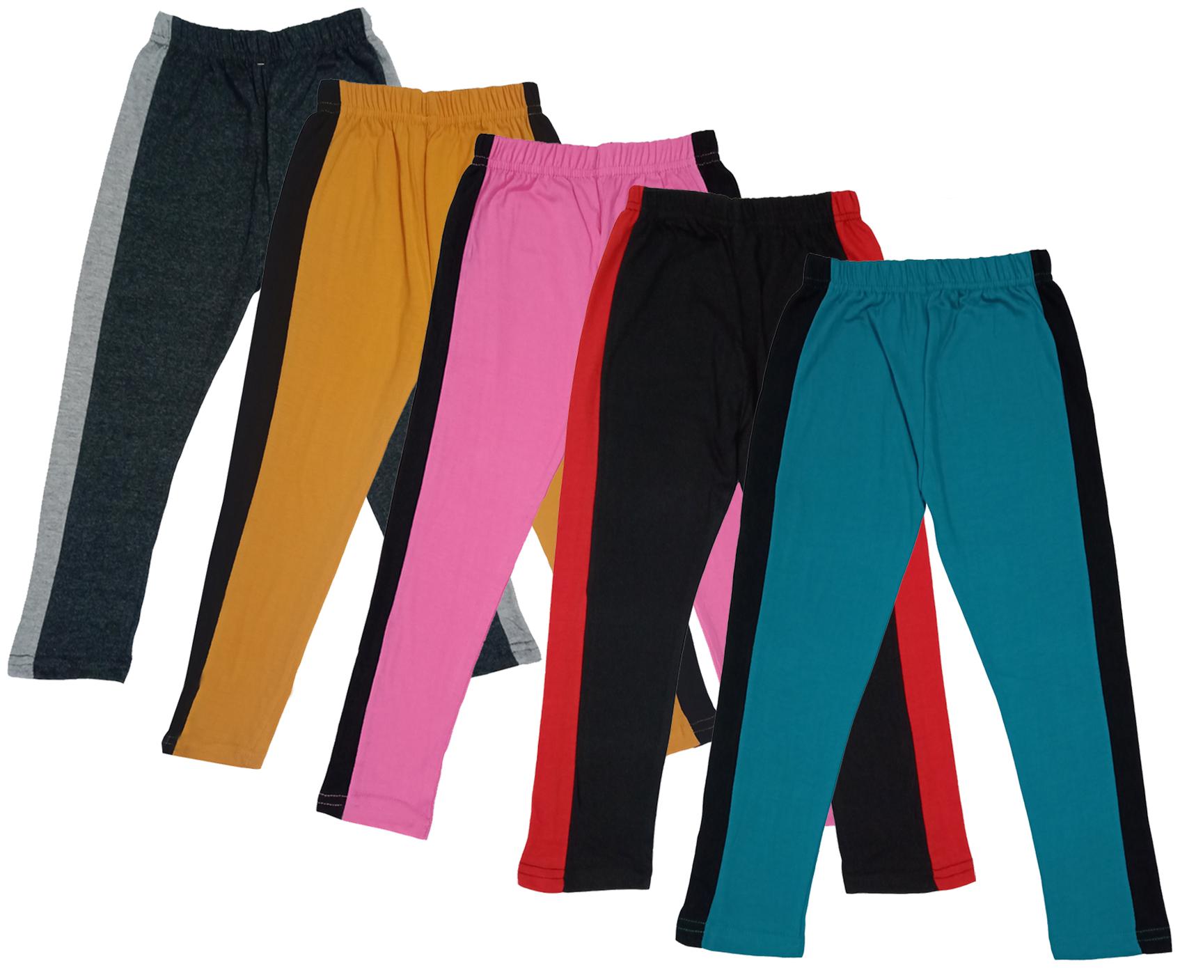 

Indiweaves Girl Cotton Solid Capri - Multi