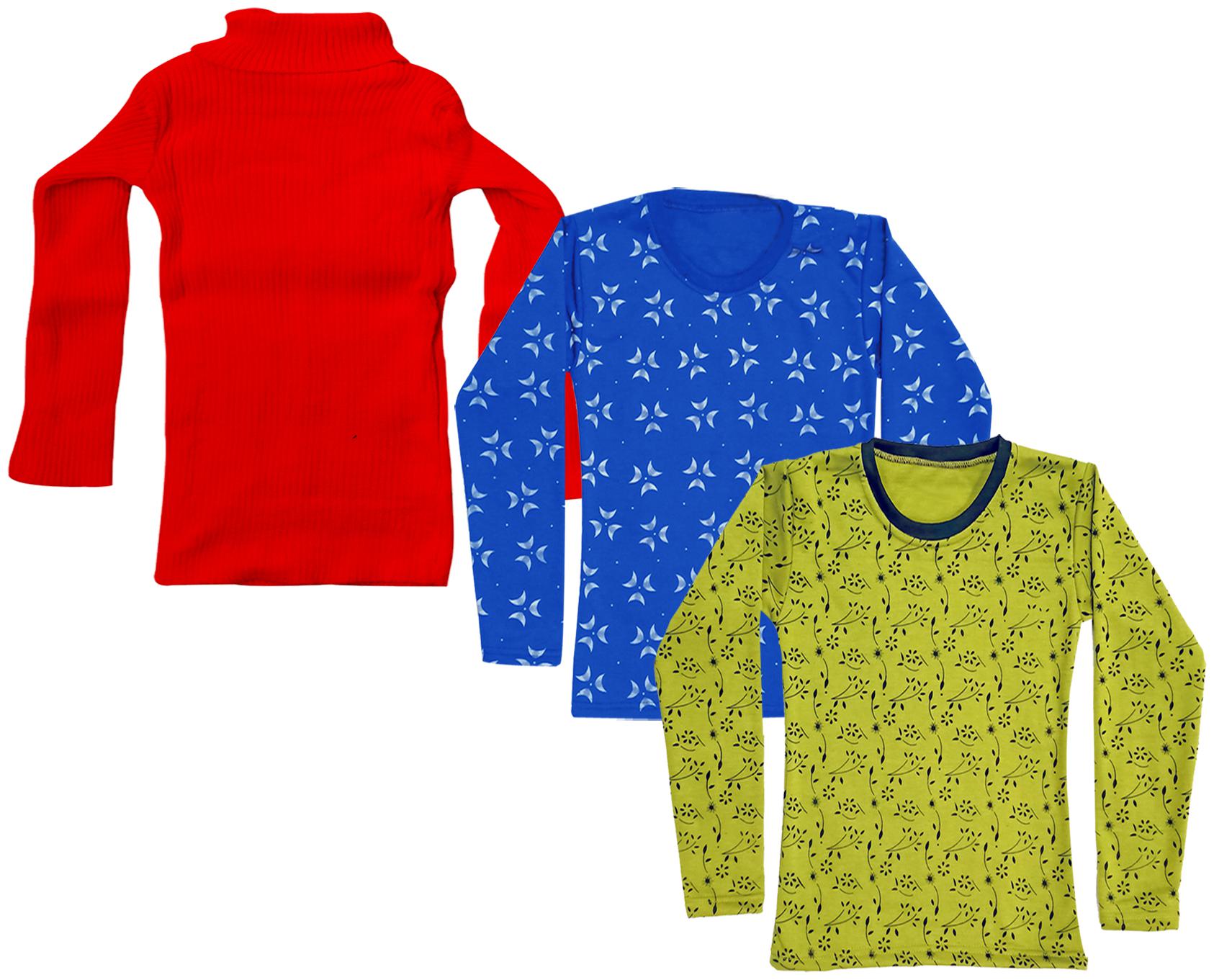 

Indiweaves Girl Wool Printed T shirt - Multi