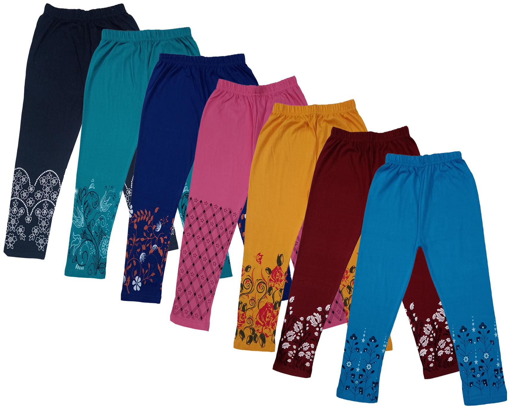 

Indiweaves Girl Cotton Printed Capri - Multi