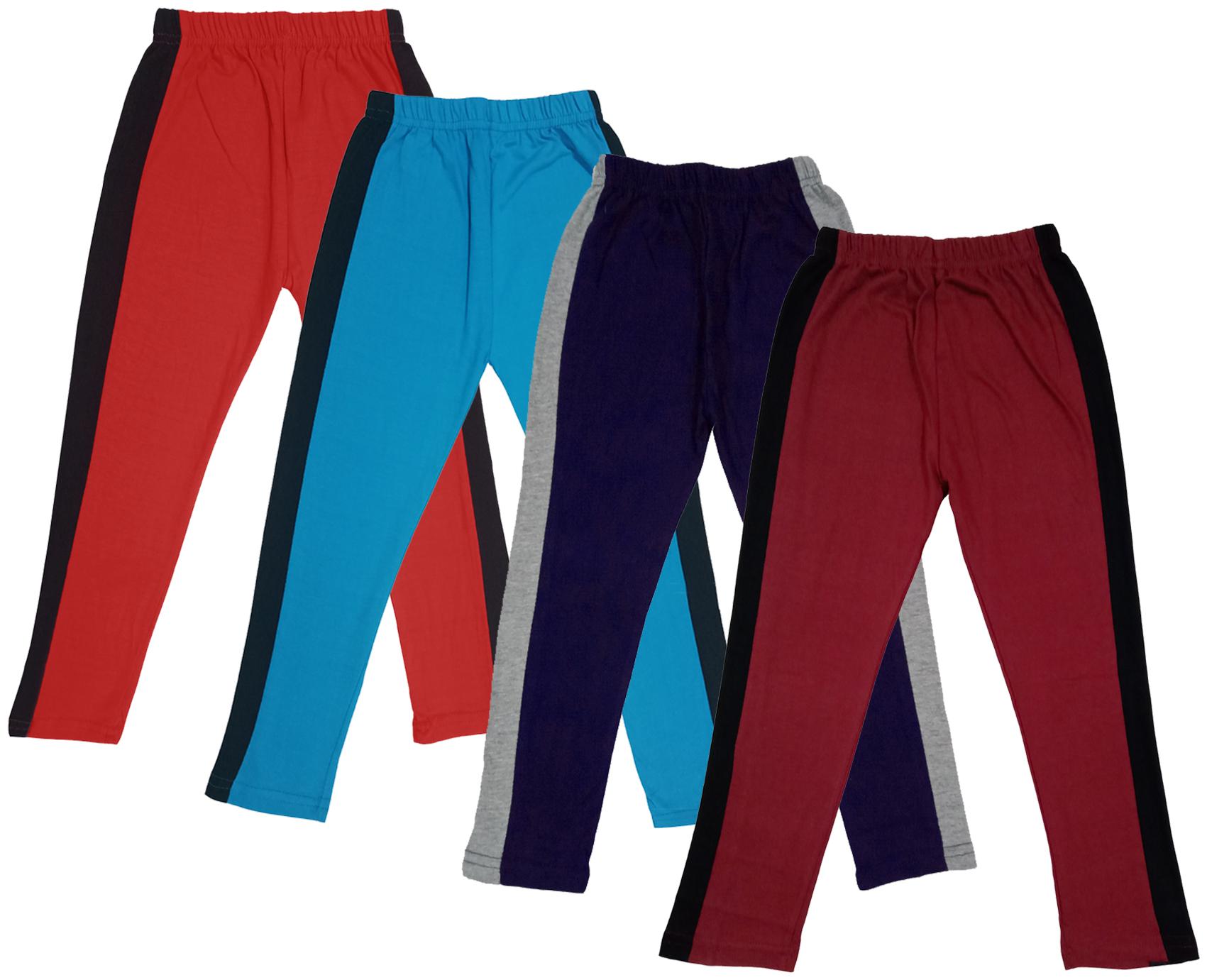 

Indiweaves Girl Cotton Solid Capri - Multi