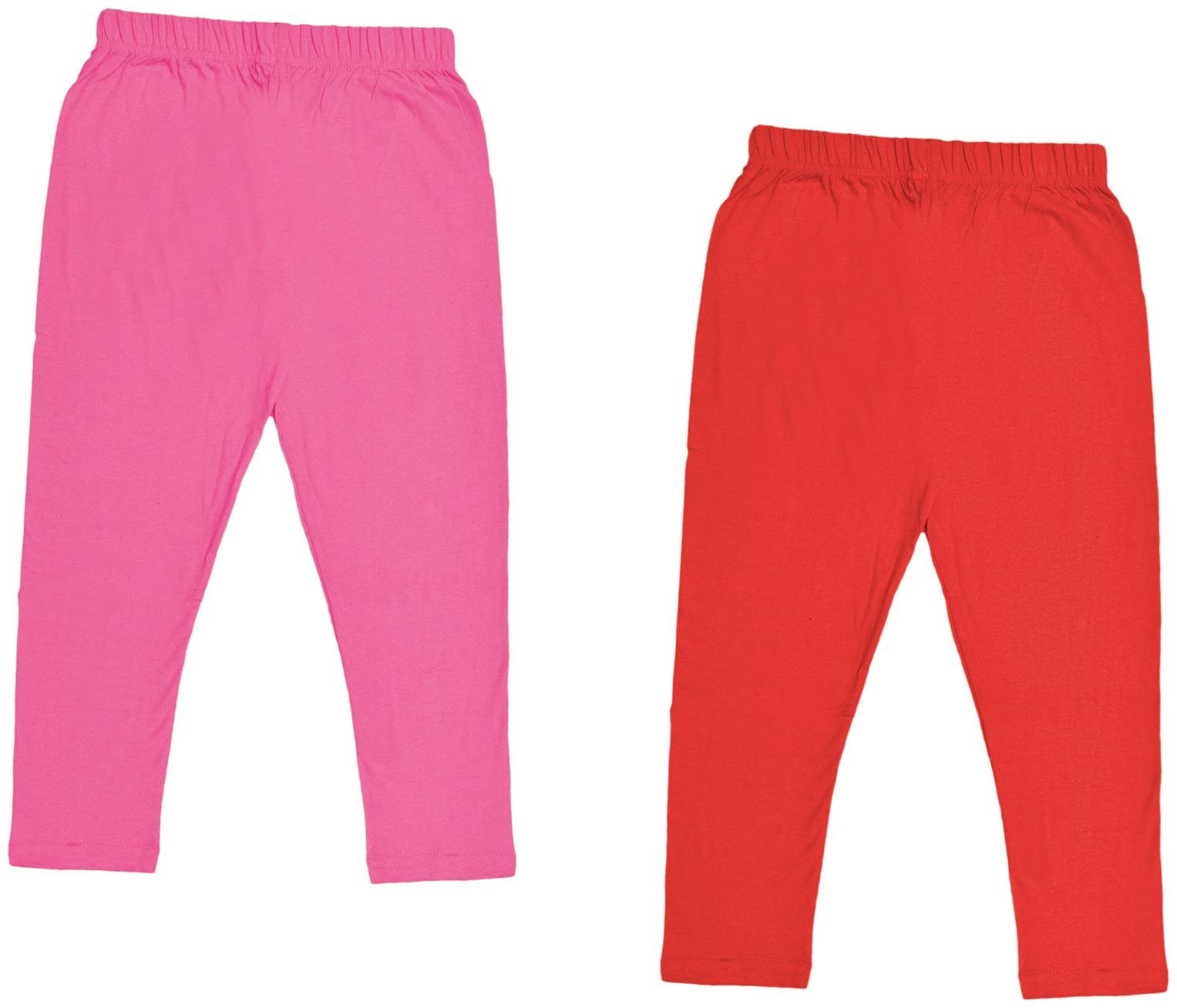 

Indiweaves Girl Cotton Solid Capri - Multi