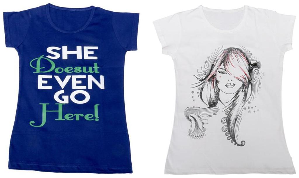 

Indiweaves Girl Cotton Solid T shirt - Grey