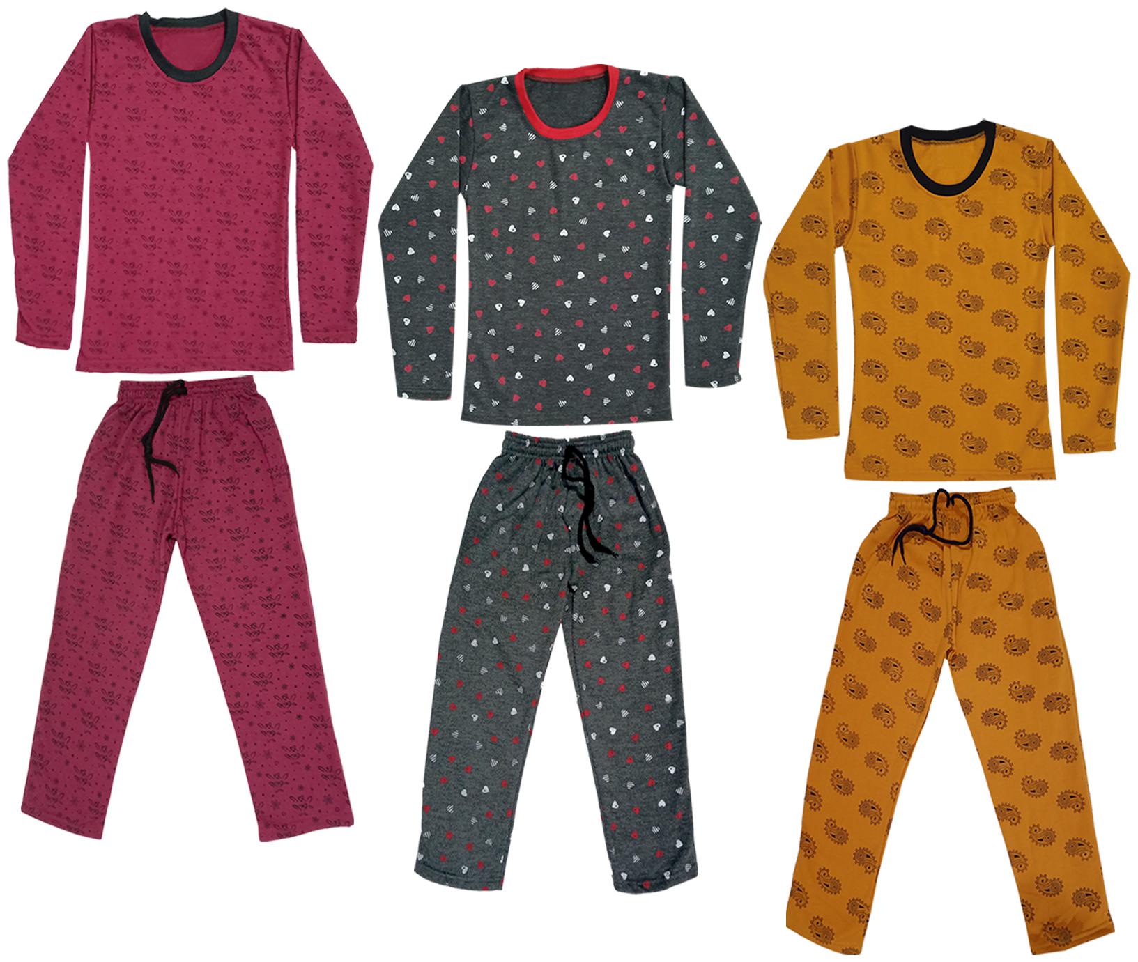 

Indiweaves Girl Wool Top Bottom Set - Multi