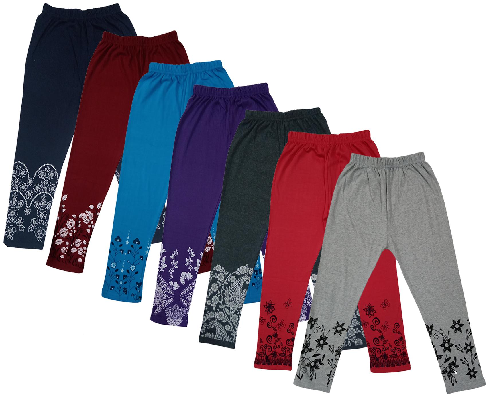 

Indiweaves Girl Cotton Printed Capri - Multi