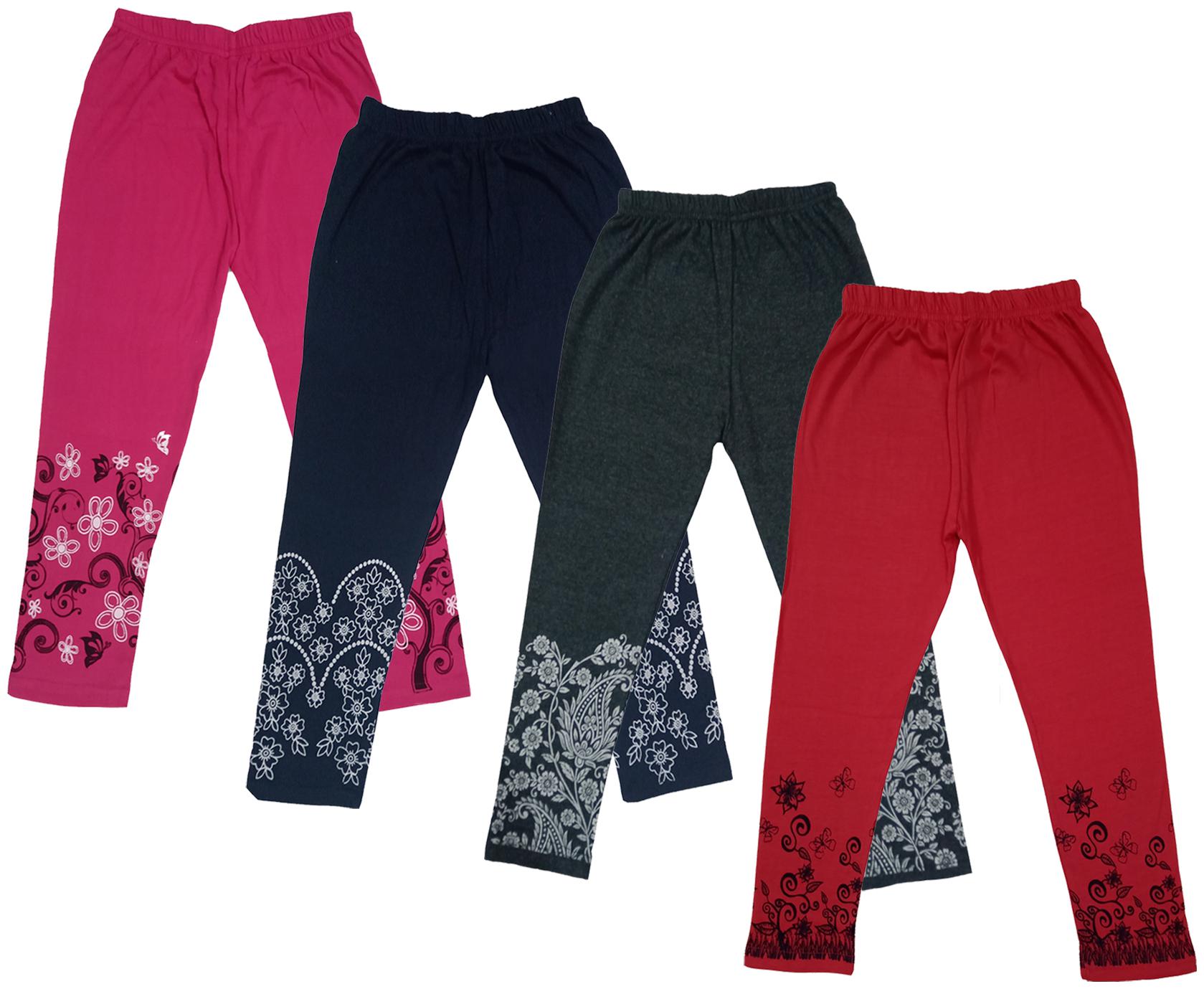 

Indiweaves Girl Cotton Printed Capri - Multi