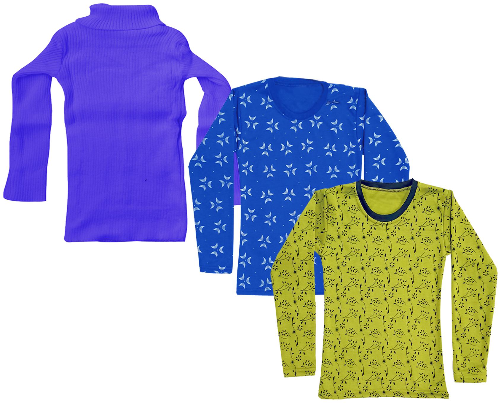 

Indiweaves Girl Wool Printed T shirt - Multi
