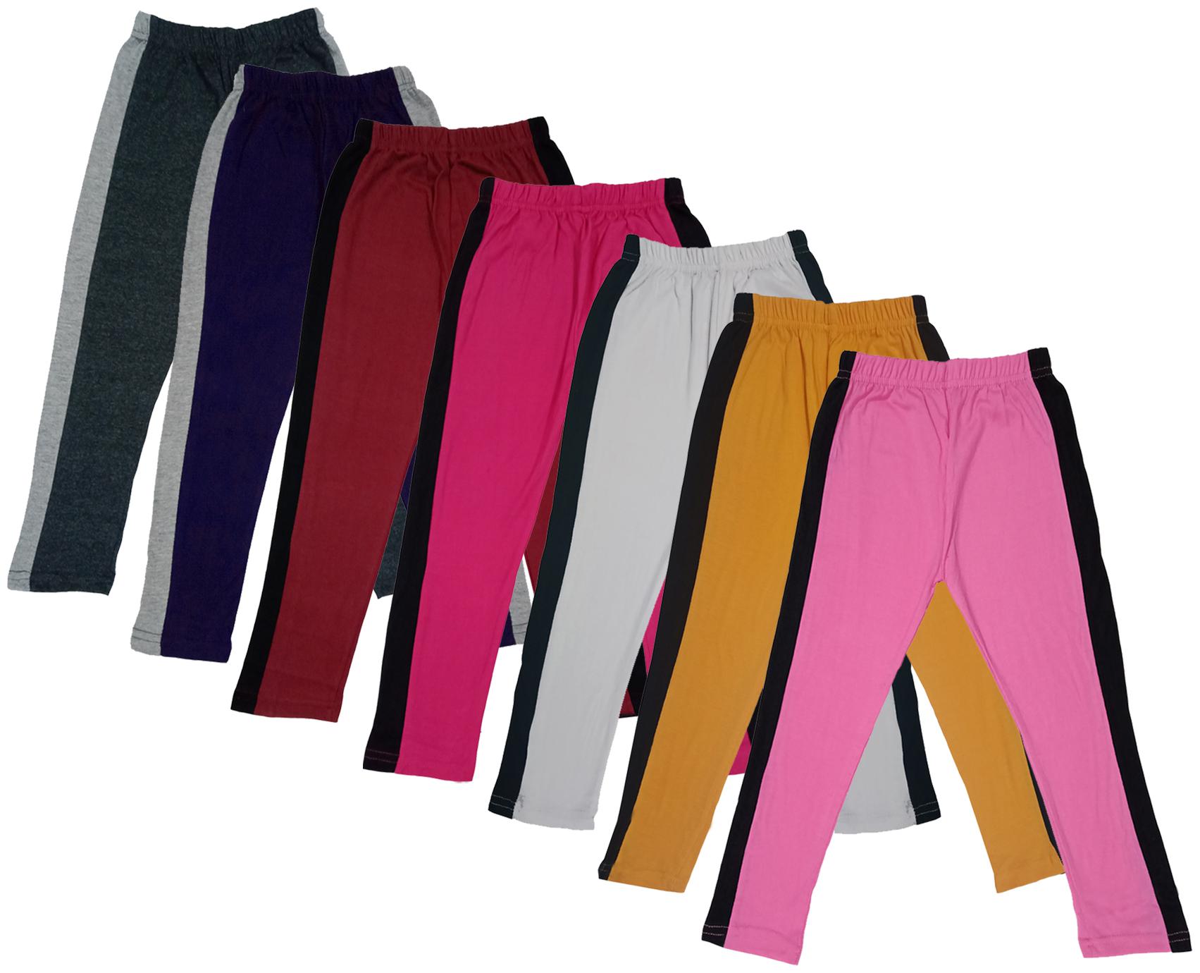 

Indiweaves Girl Cotton Solid Capri - Multi