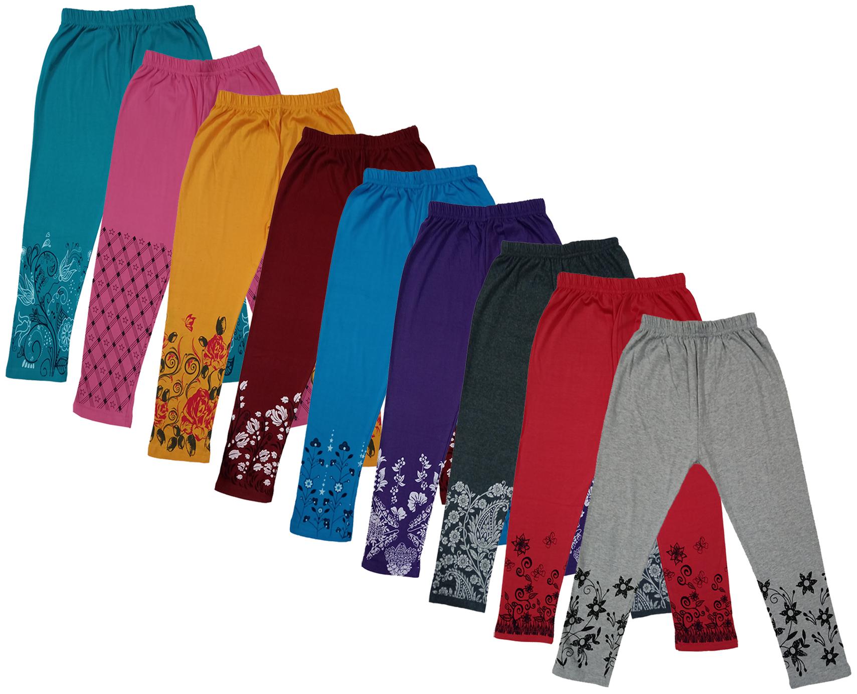 

Indiweaves Girl Cotton Printed Capri - Multi
