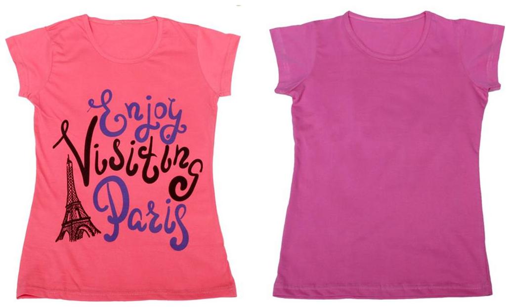 

Indiweaves Girl Cotton Solid T shirt - Multi