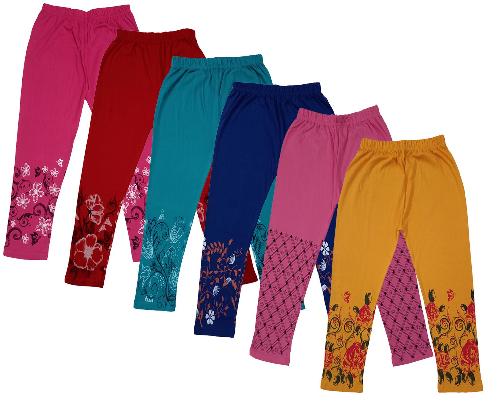 

Indiweaves Girl Cotton Printed Capri - Multi