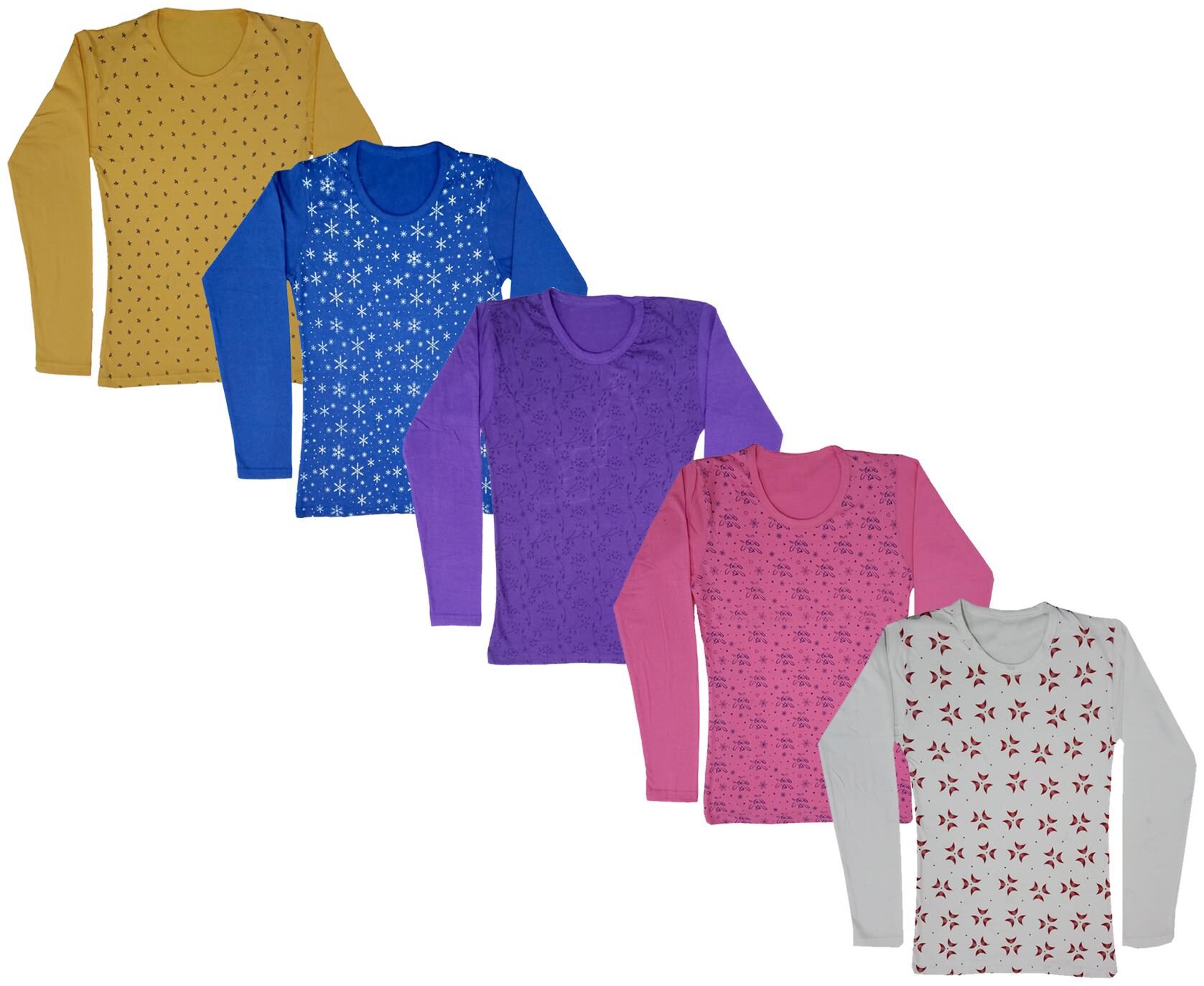 

Indiweaves Girl Cotton Printed T shirt - Multi