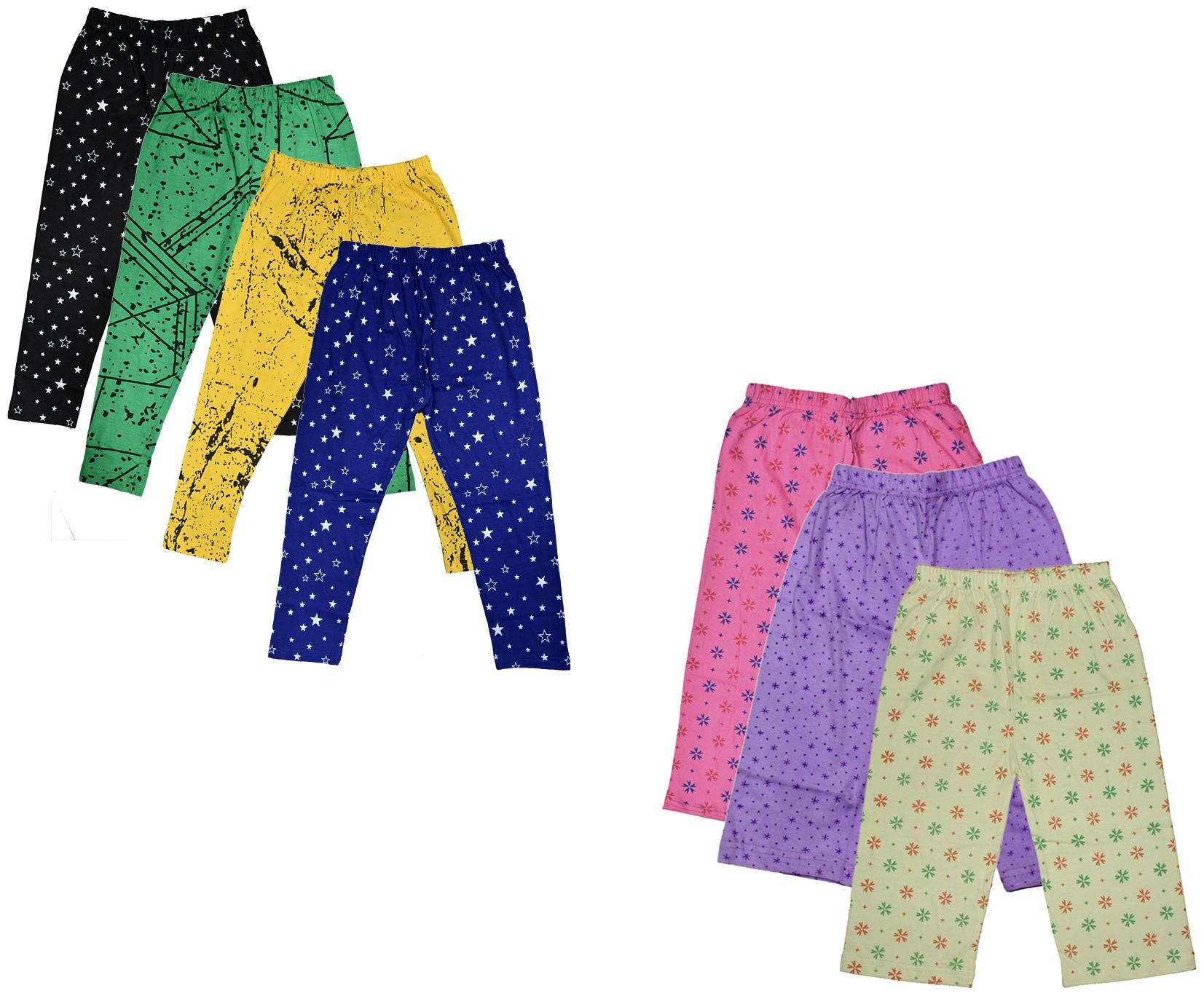 

Indiweaves Girl Cotton Printed Capri - Multi