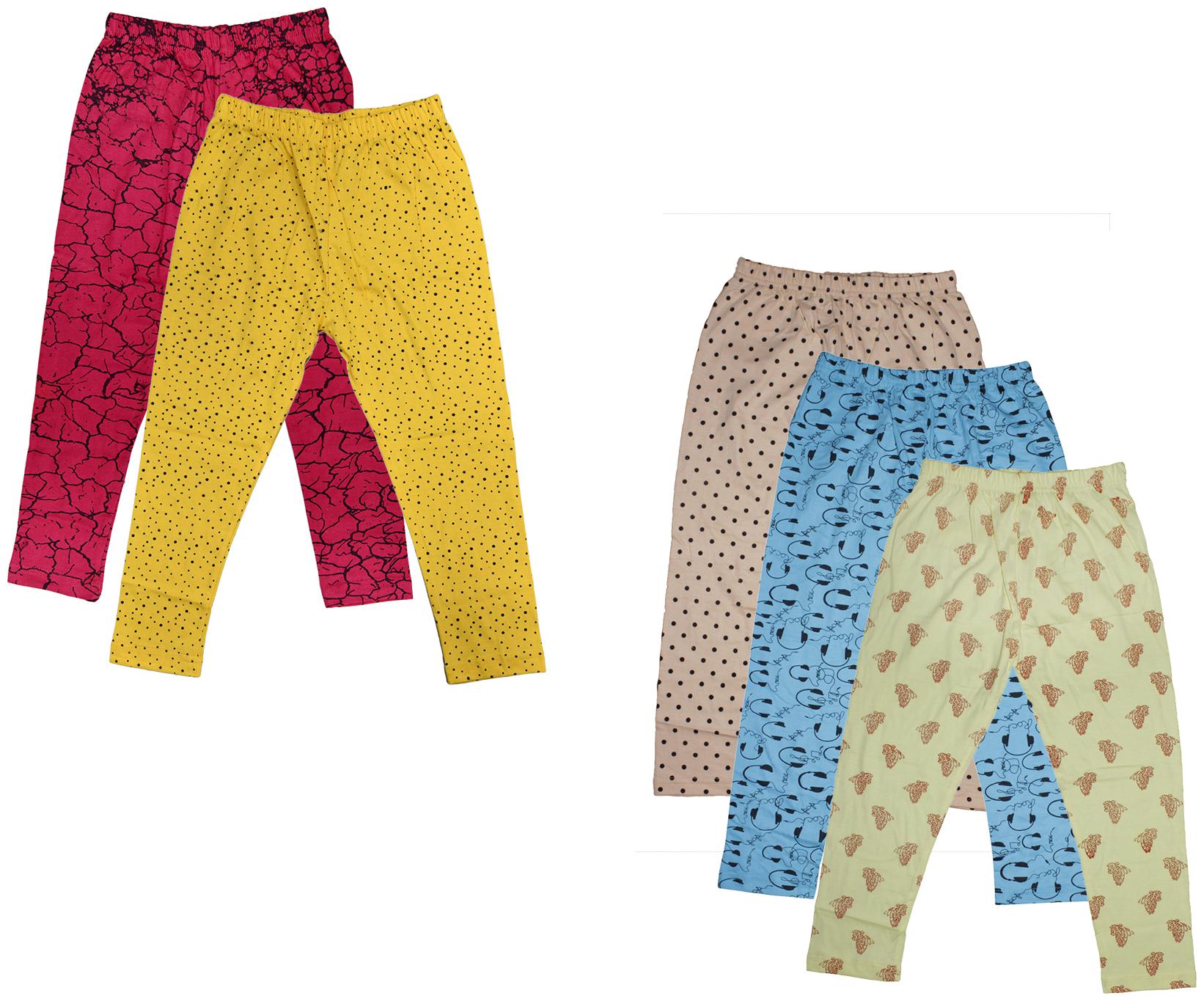

Indiweaves Girl Cotton Printed Capri - Multi