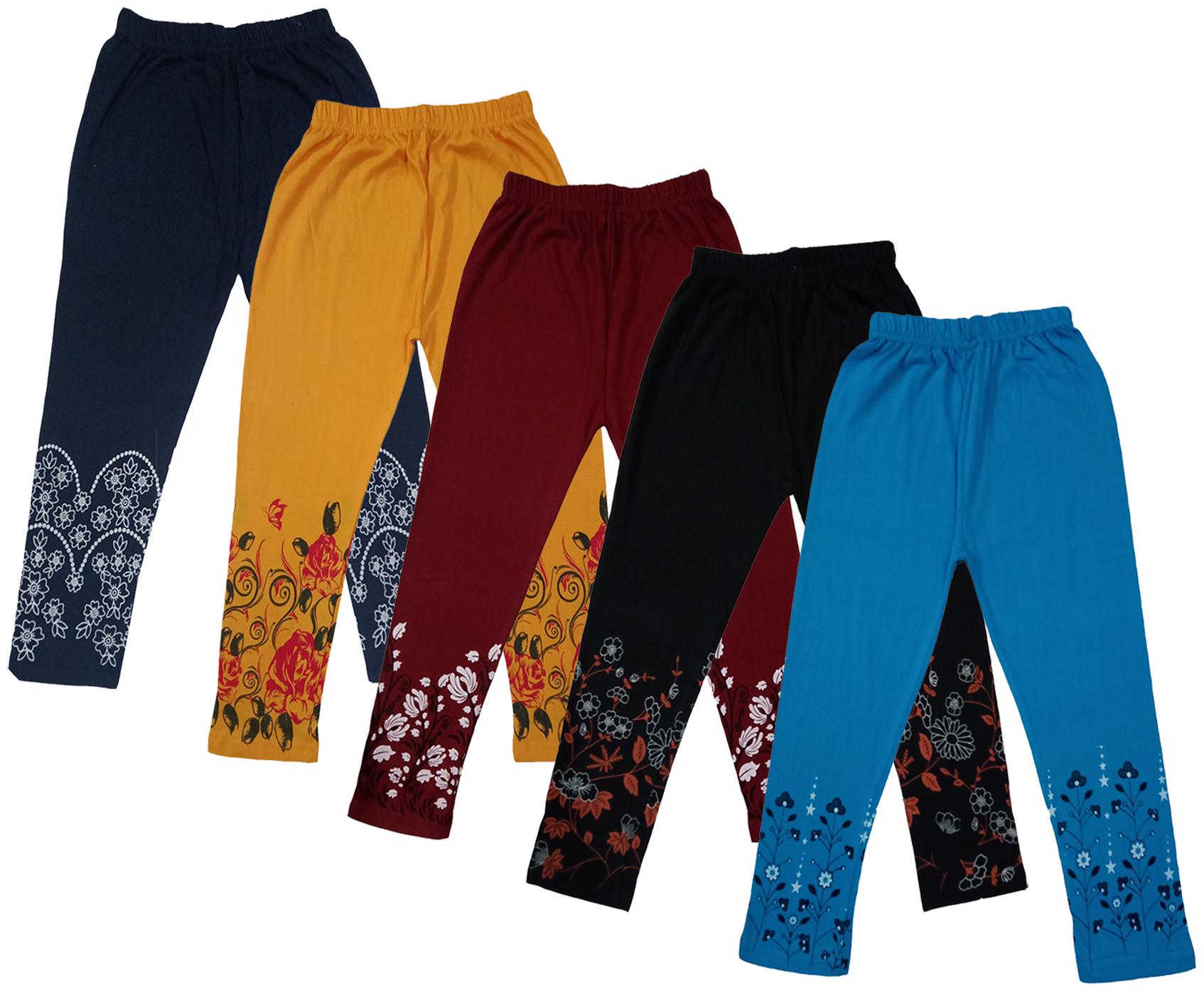 

Indiweaves Girl Cotton Printed Capri - Multi