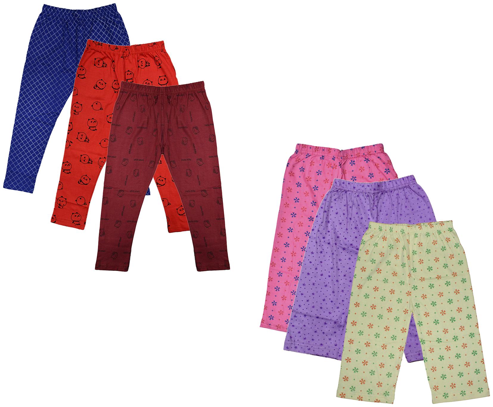 

Indiweaves Girl Cotton Printed Capri - Multi