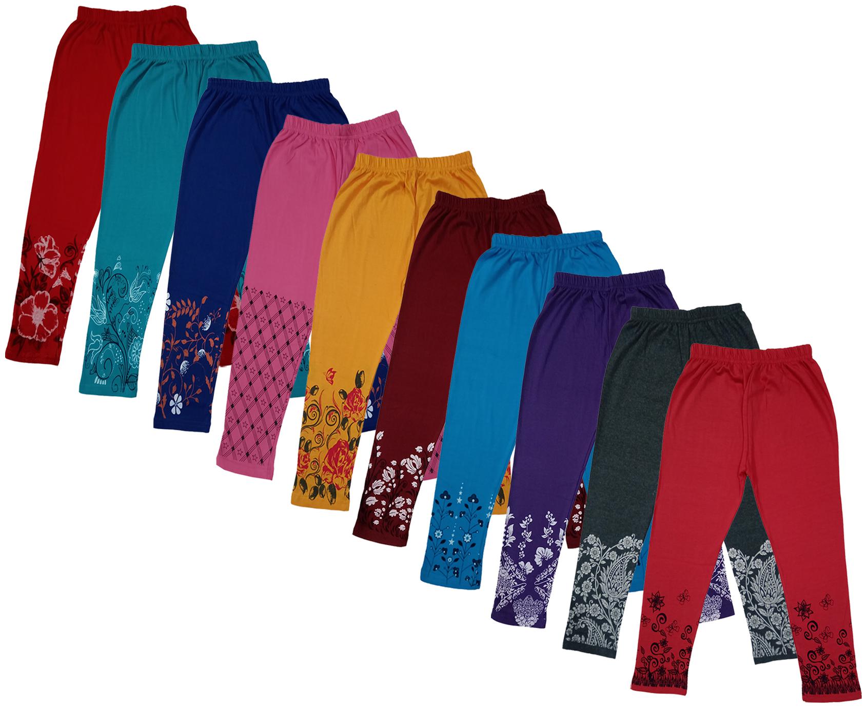 

Indiweaves Girl Cotton Printed Capri - Multi