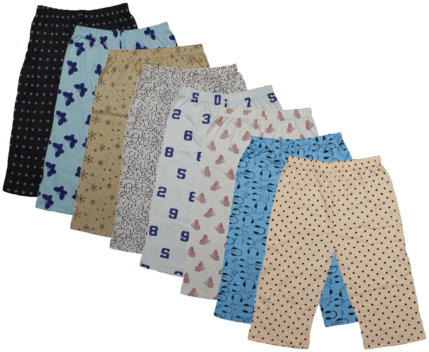 

Indiweaves Girl Cotton Printed Capri - Multi