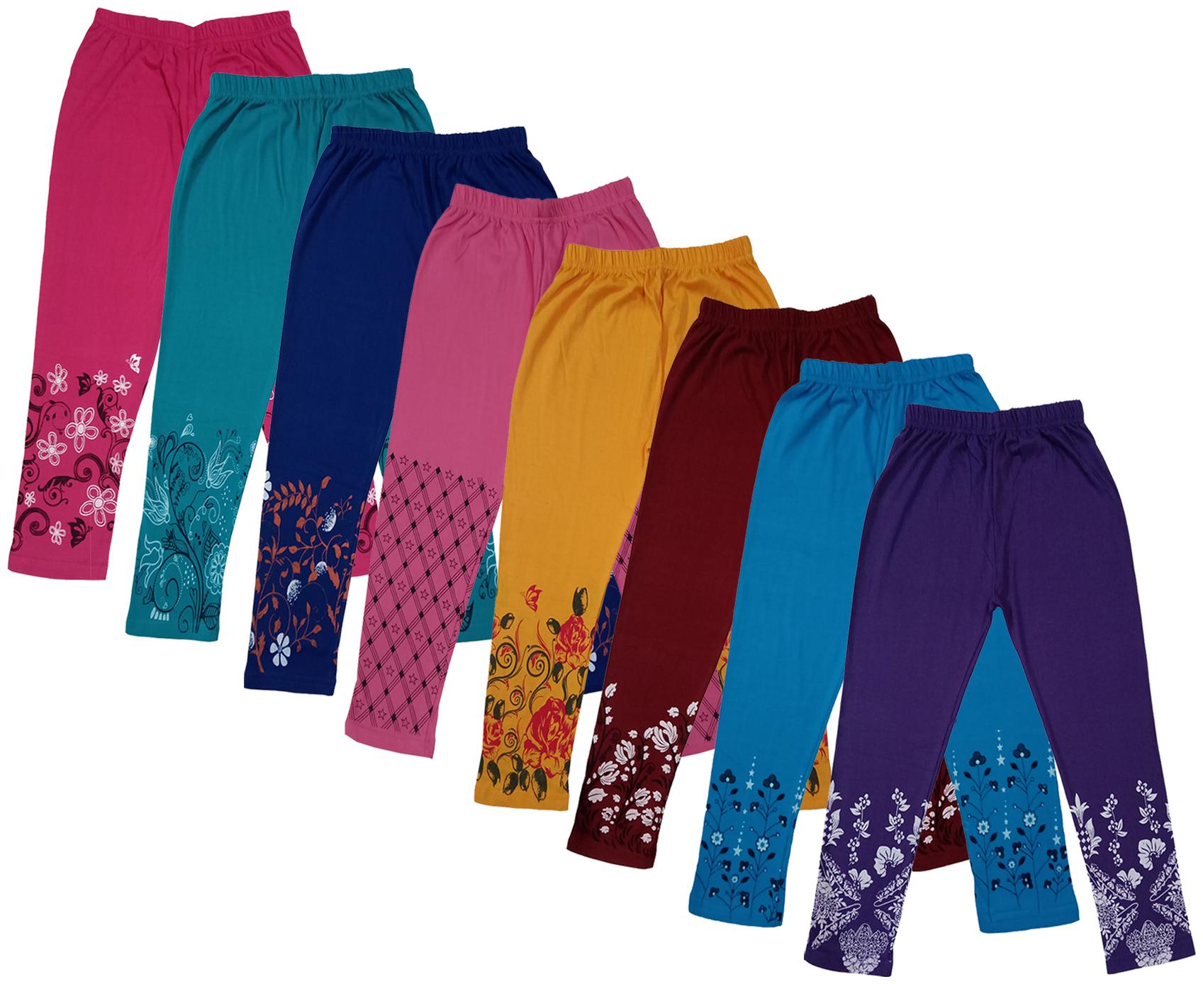 

Indiweaves Girl Cotton Printed Capri - Multi