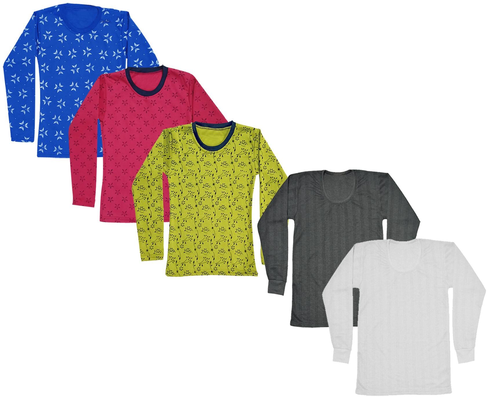 

Indiweaves Girl Wool Printed T shirt - Multi