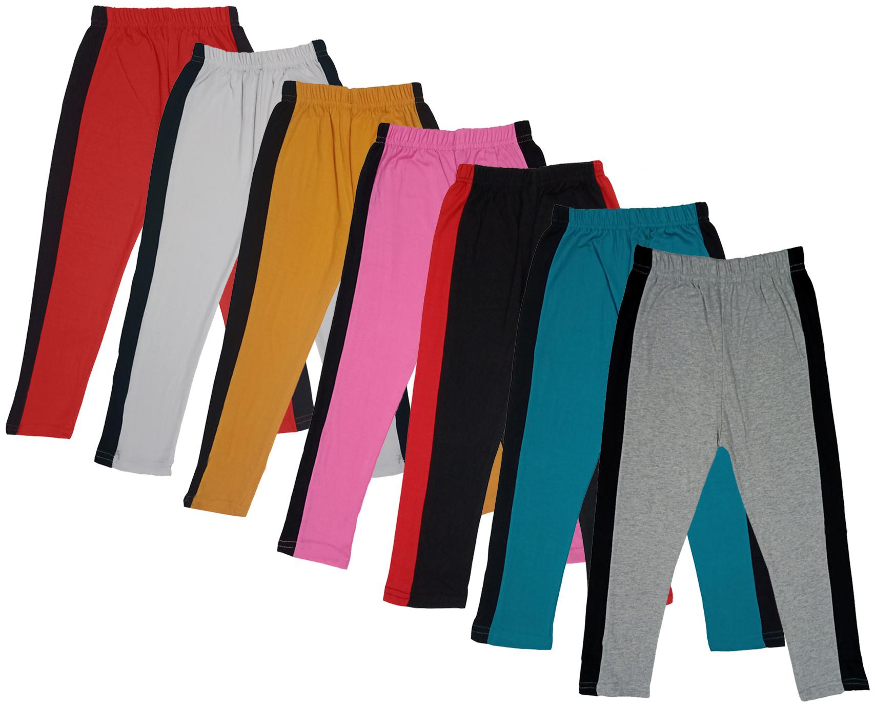 

Indiweaves Girl Cotton Solid Capri - Multi