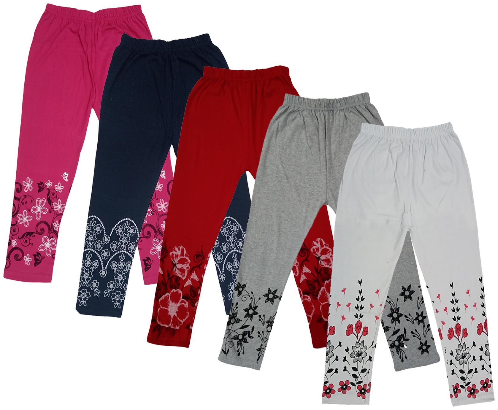 

Indiweaves Girl Cotton Printed Capri - Multi